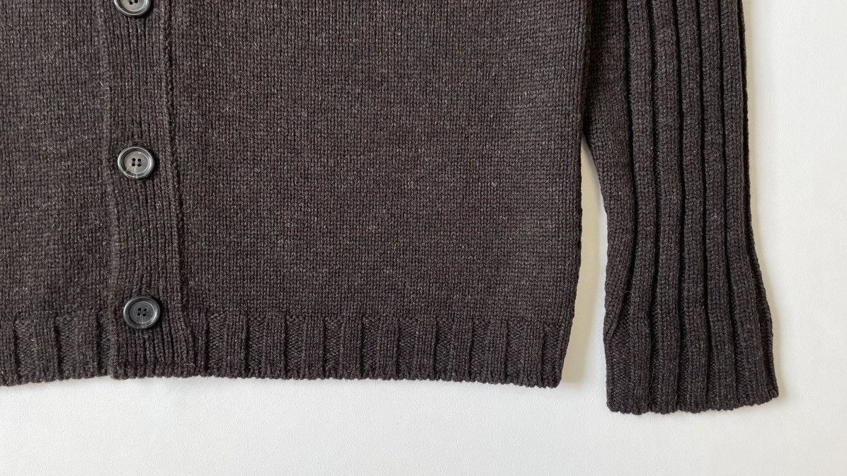 Dries Van Noten Early 2000s Brown Wool Cardigan Size US XL / EU 56 / 4 - 9 Thumbnail