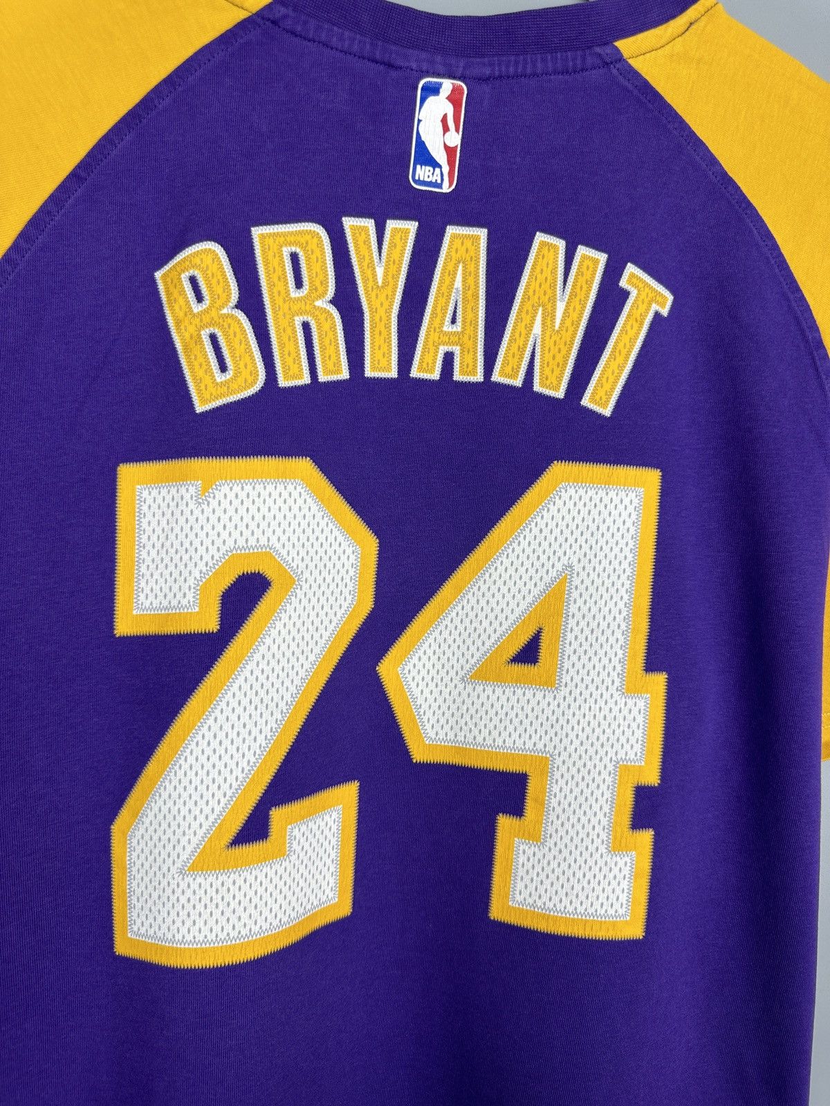Adidas #24 Kobe Bryant Lakers Adidas NBA TShirt Tee Jersey Swingman Size US XL / EU 56 / 4 - 8 Thumbnail