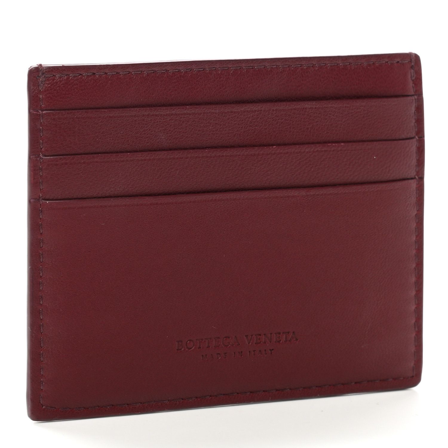 Bottega Veneta o1loc1c0824 Size: OS / 581470 / Card Case in Bordeaux Size ONE SIZE - 2 Thumbnail
