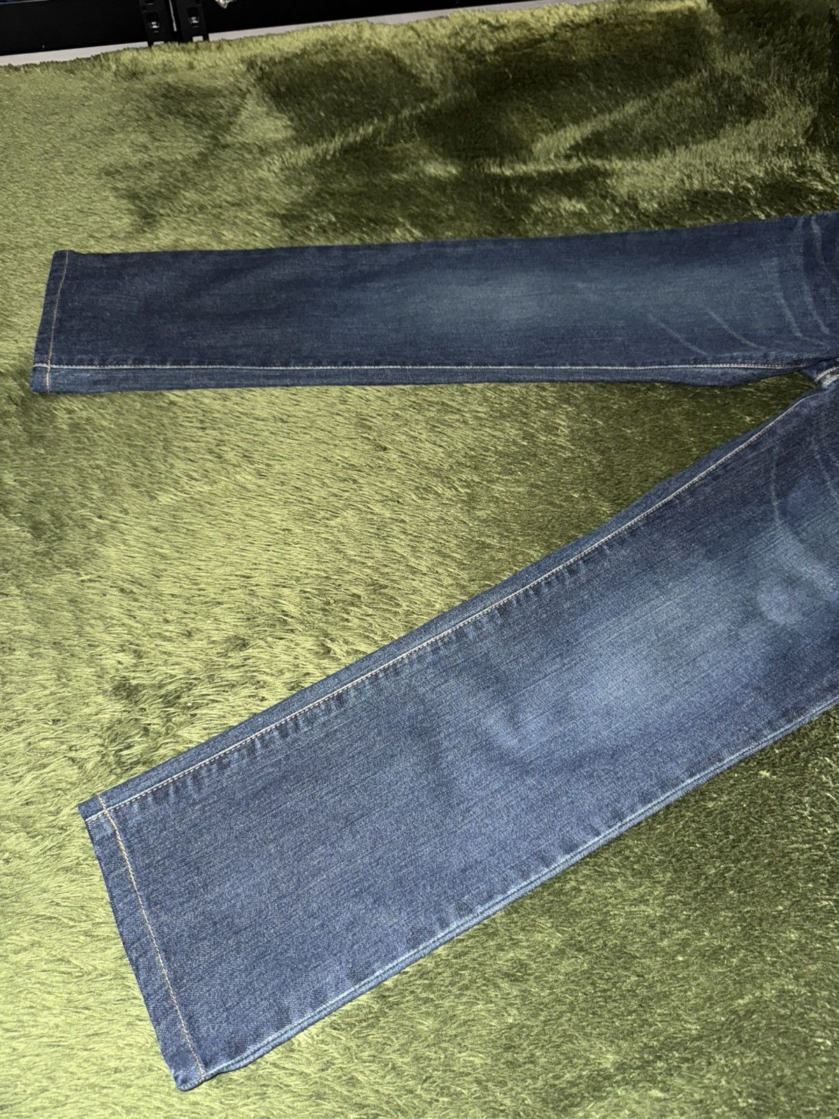 Wrangler [28] Wrangler Japan Vintage-Washed Denim Pants Indigo Size US 28 / EU 44 - 7 Thumbnail