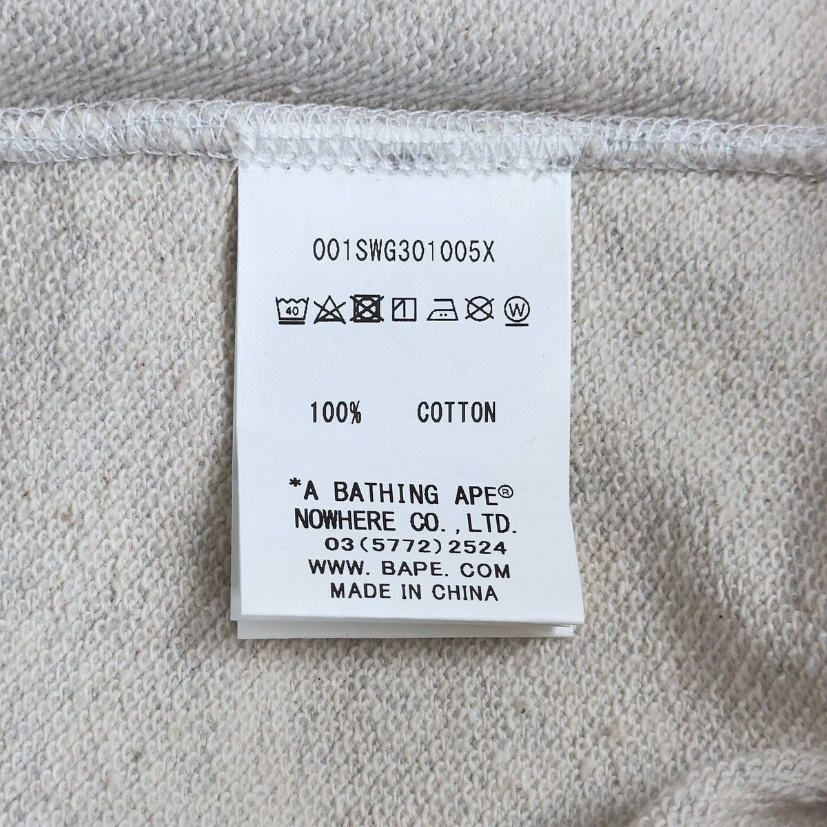 Bape Bape Multi Color Letters College Line Rib Crewneck Grey 2020 Size US S / EU 44-46 / 1 - 11 Thumbnail