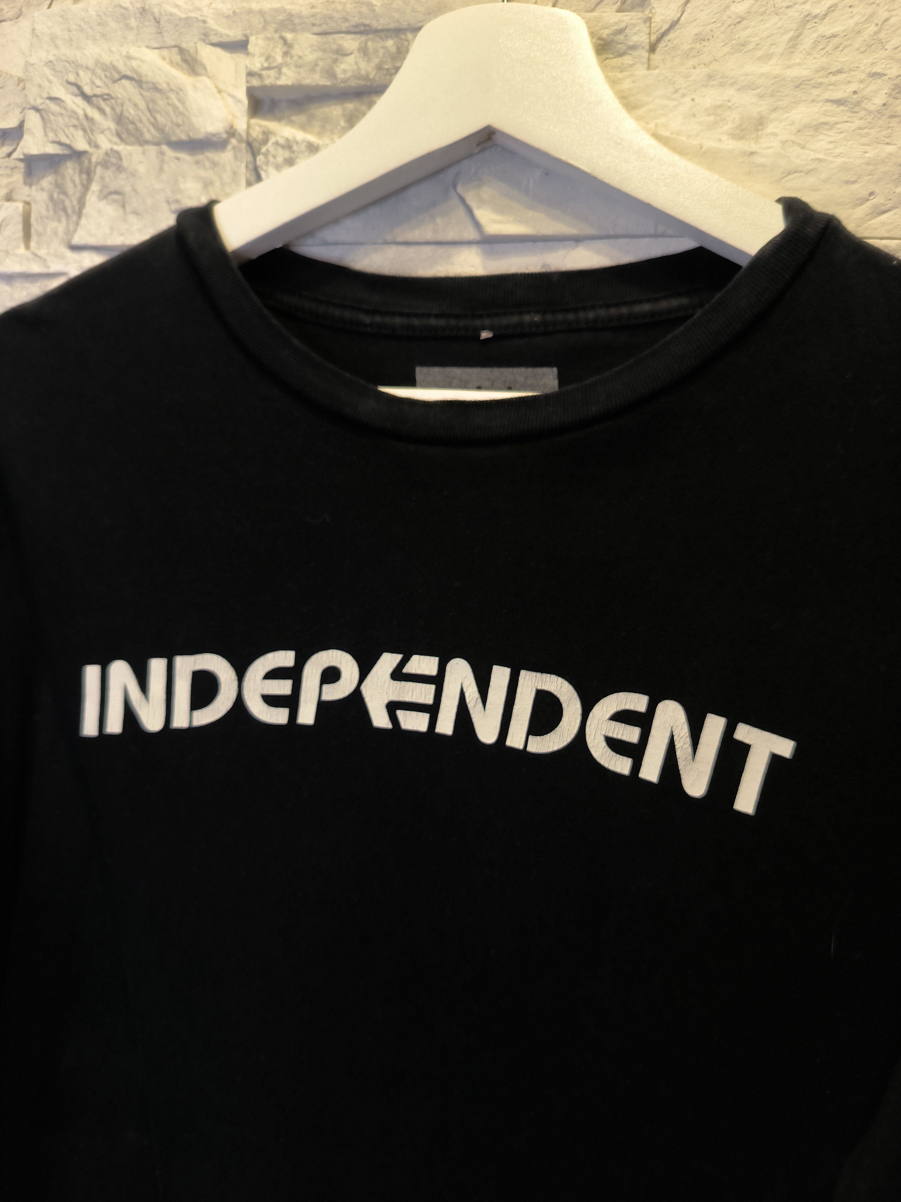 Etnies Independent Etnies Long Sleeve Shirt Black Logo Size US XS / EU 42 / 0 - 3 Thumbnail