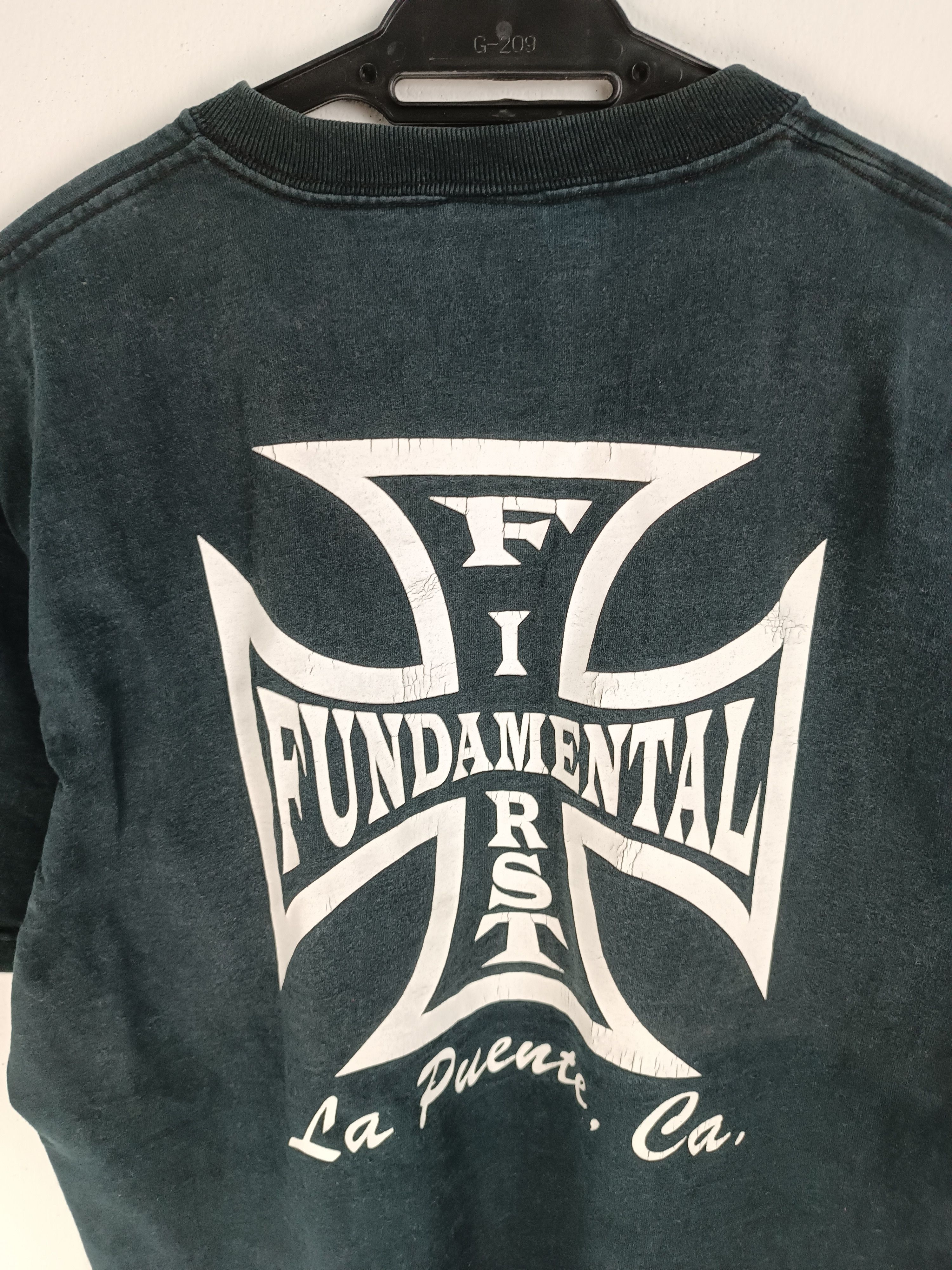 Vintage VINTAGE '05 FIRST FUNDAMENTAL Y2K LA PUERTA TEE wesr coast Size US M / EU 48-50 / 2 - 8 Thumbnail