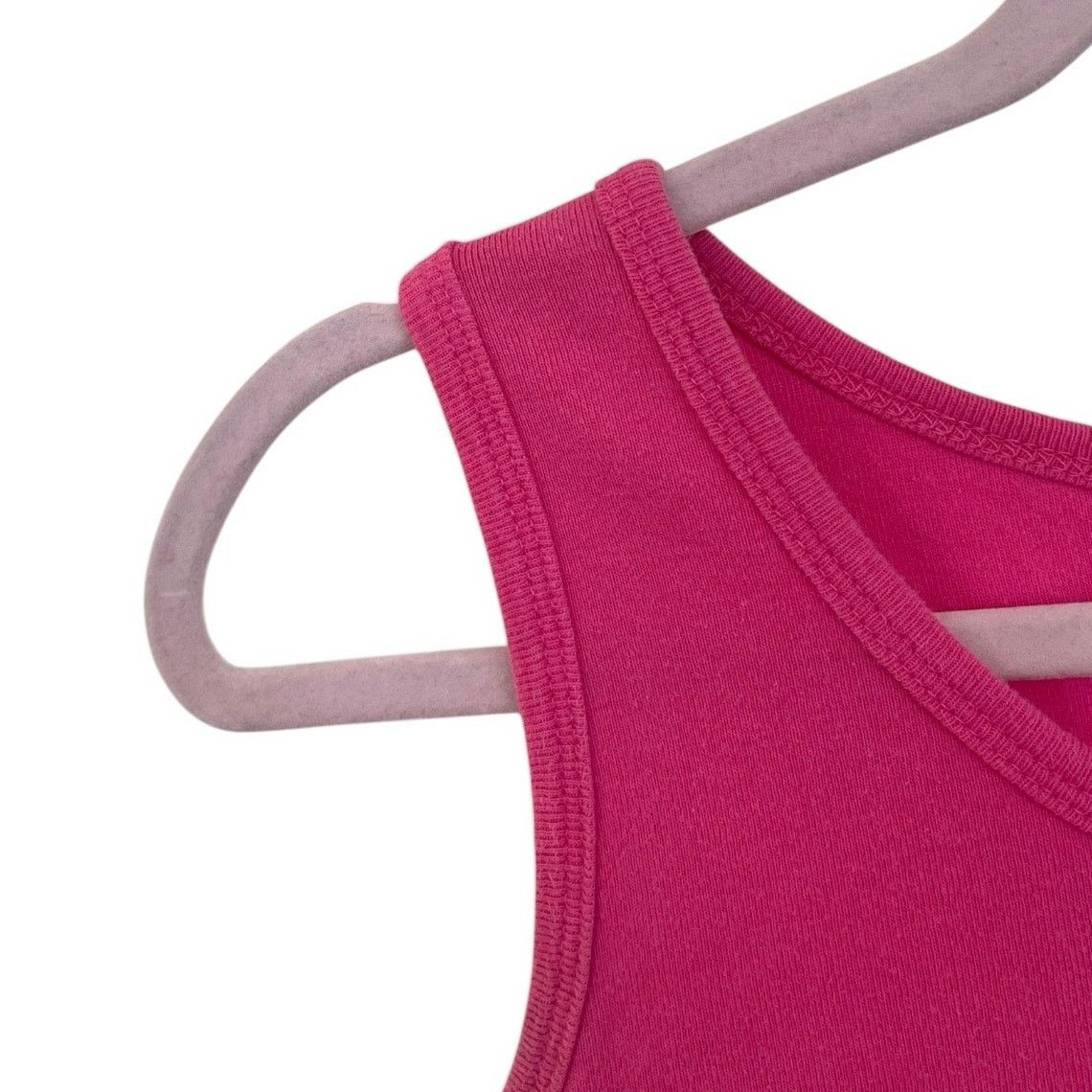 Anvil Anvil Pink Las Vegas Cropped Graphic Tank Top Size M / US 6-8 / IT 42-44 - 5 Thumbnail