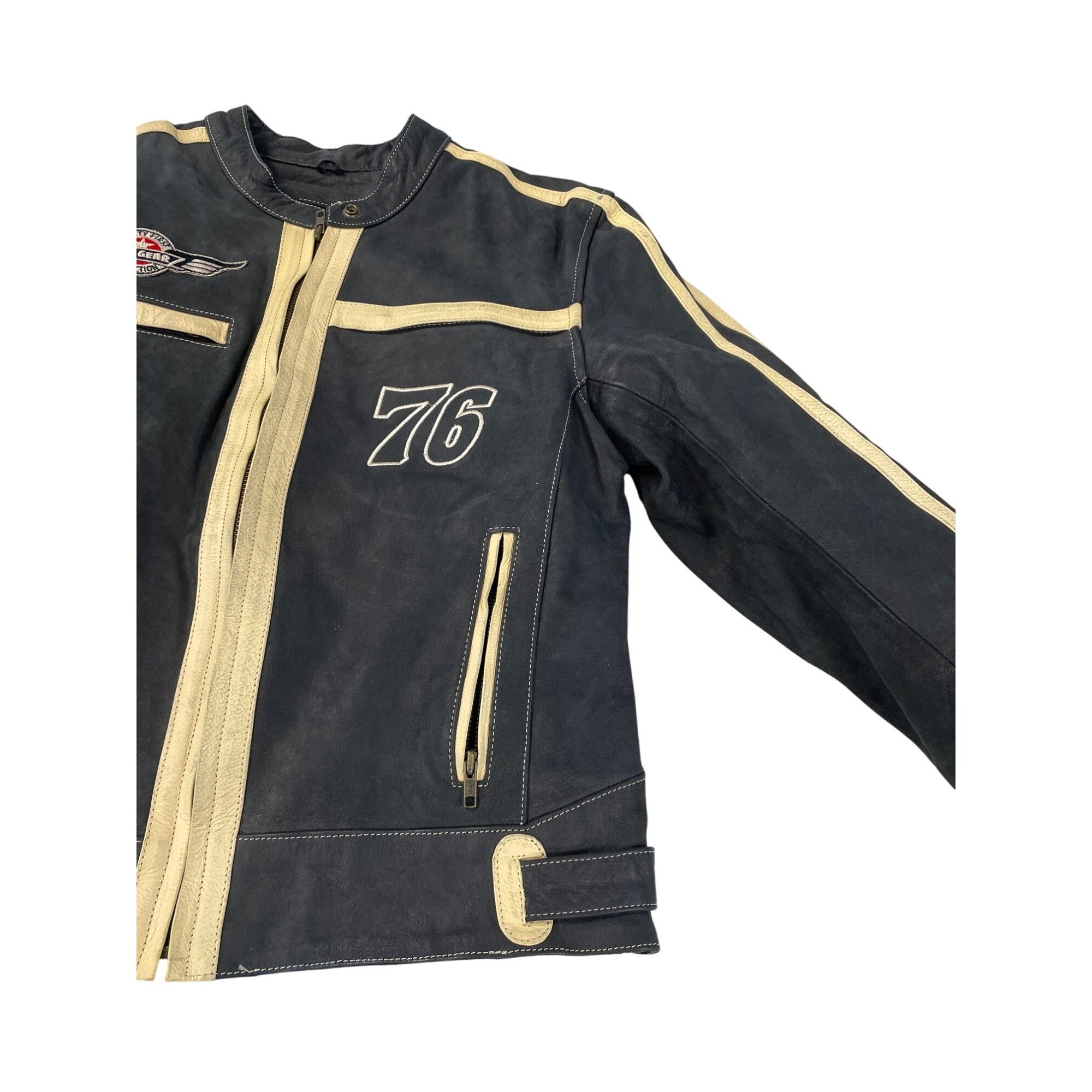 Other 6th Gear Speedicec womans Black Beige Leather Motorcycle Jac Size M / US 6-8 / IT 42-44 - 6 Thumbnail