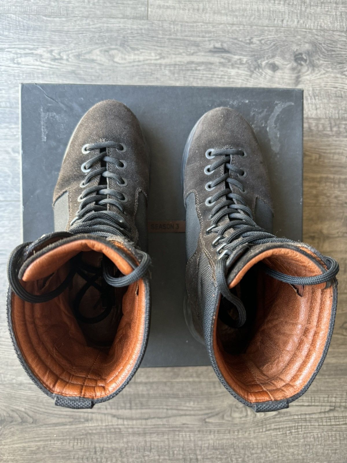 Kanye West Yeezy Season 3 Combat Boots Size US 8 / EU 41 - 3 Thumbnail
