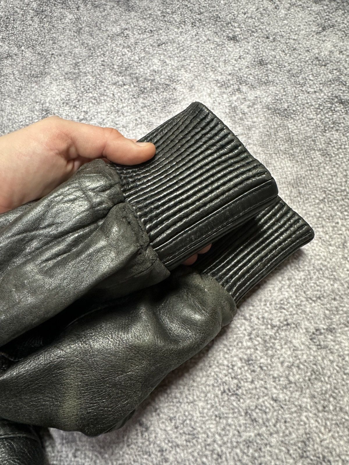 Other Y2K Opium Black Leather Jacket Avant Garde Rare Style USA M Size M / US 6-8 / IT 42-44 - 7 Thumbnail