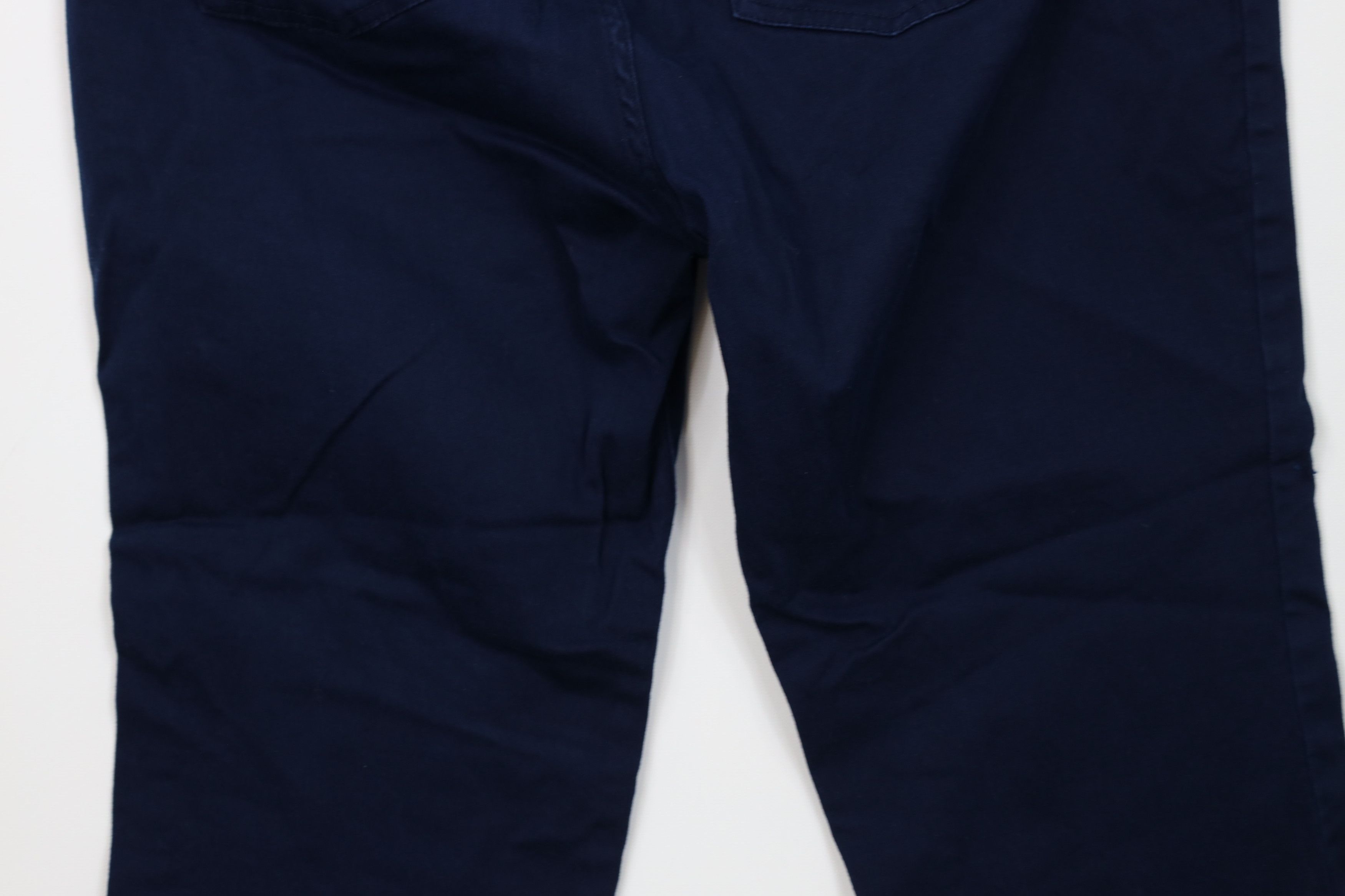 Chaps Vintage Y2K Chaps Stretch Chinos Capris Pants Navy Blue Size 34" / US 12 / IT 48 - 10 Thumbnail