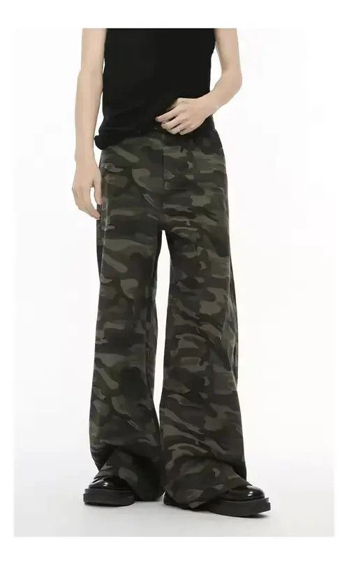Jean Camo Green Pant Size US 28 / EU 44 - 8 Thumbnail