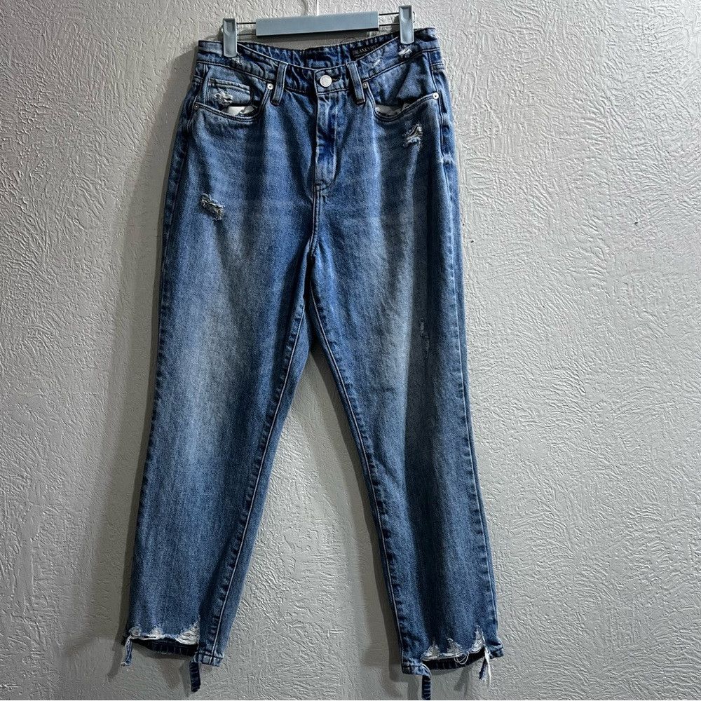 Blanknyc high rise cropped jeans size 30 distressed high quality