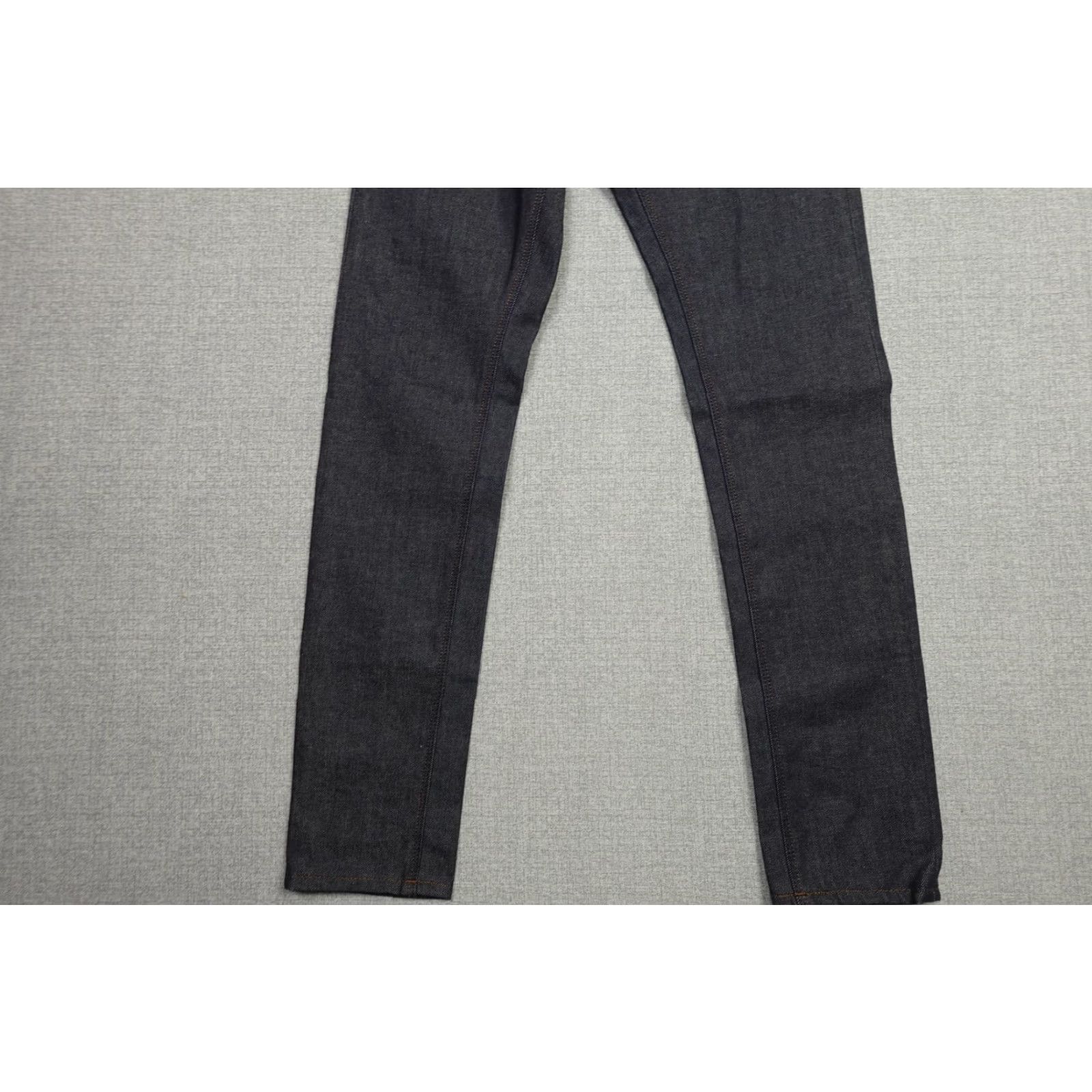Roark Roark Hwy 133 Jeans Mens 28x32 Blue Raw Denim Slim Fit Tapered Leg NWT Shrink-to-Fit Signature Patch Zip Pockets Cotton Hemp Elastane Size US 28 / EU 44 - 5 Thumbnail