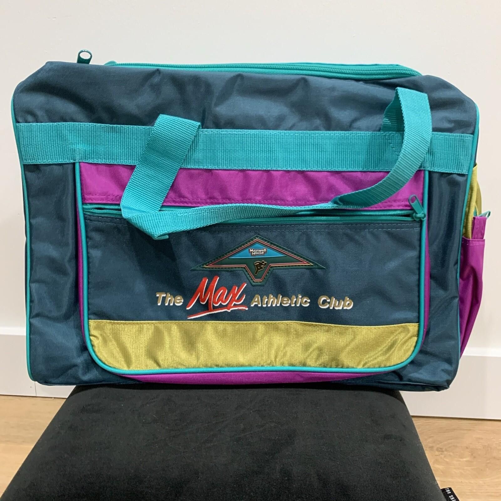 Other Vintage 1980s Maxwell House Athletic Club Duffel Bag New NOS Size ONE SIZE - 1 Thumbnail