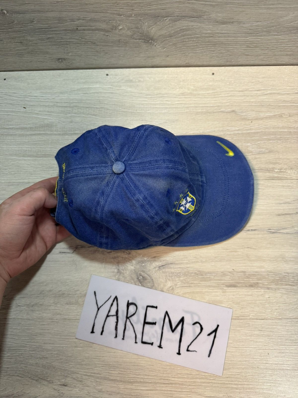 Nike Nike Brasil vintage cap hat Size ONE SIZE - 3 Thumbnail