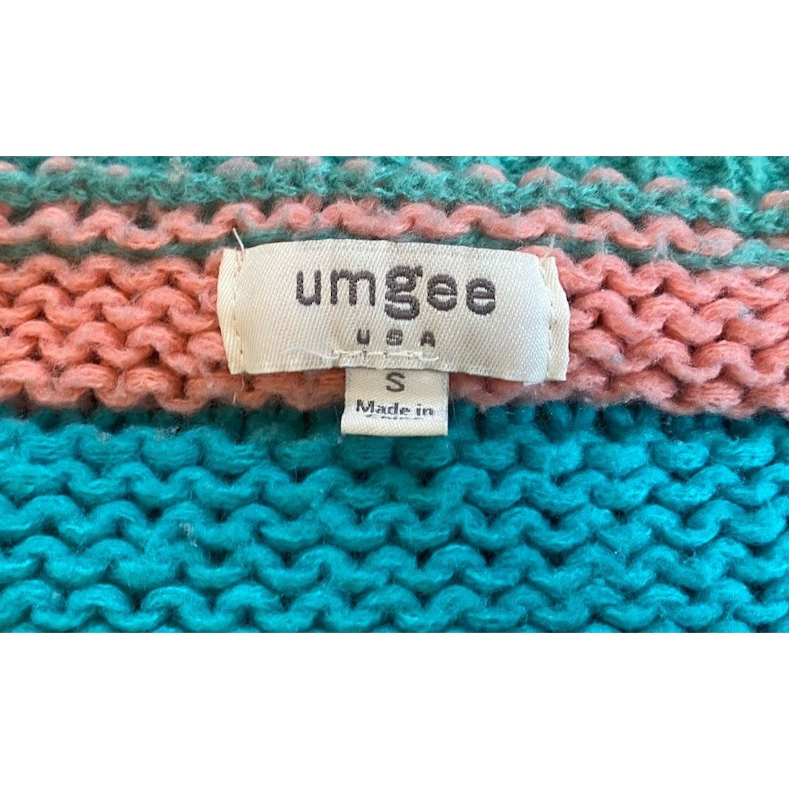 Other Umgee USA Cable Knit Fun Sweater Women’s Small Pom Poms Size S / US 4 / IT 40 - 2 Thumbnail