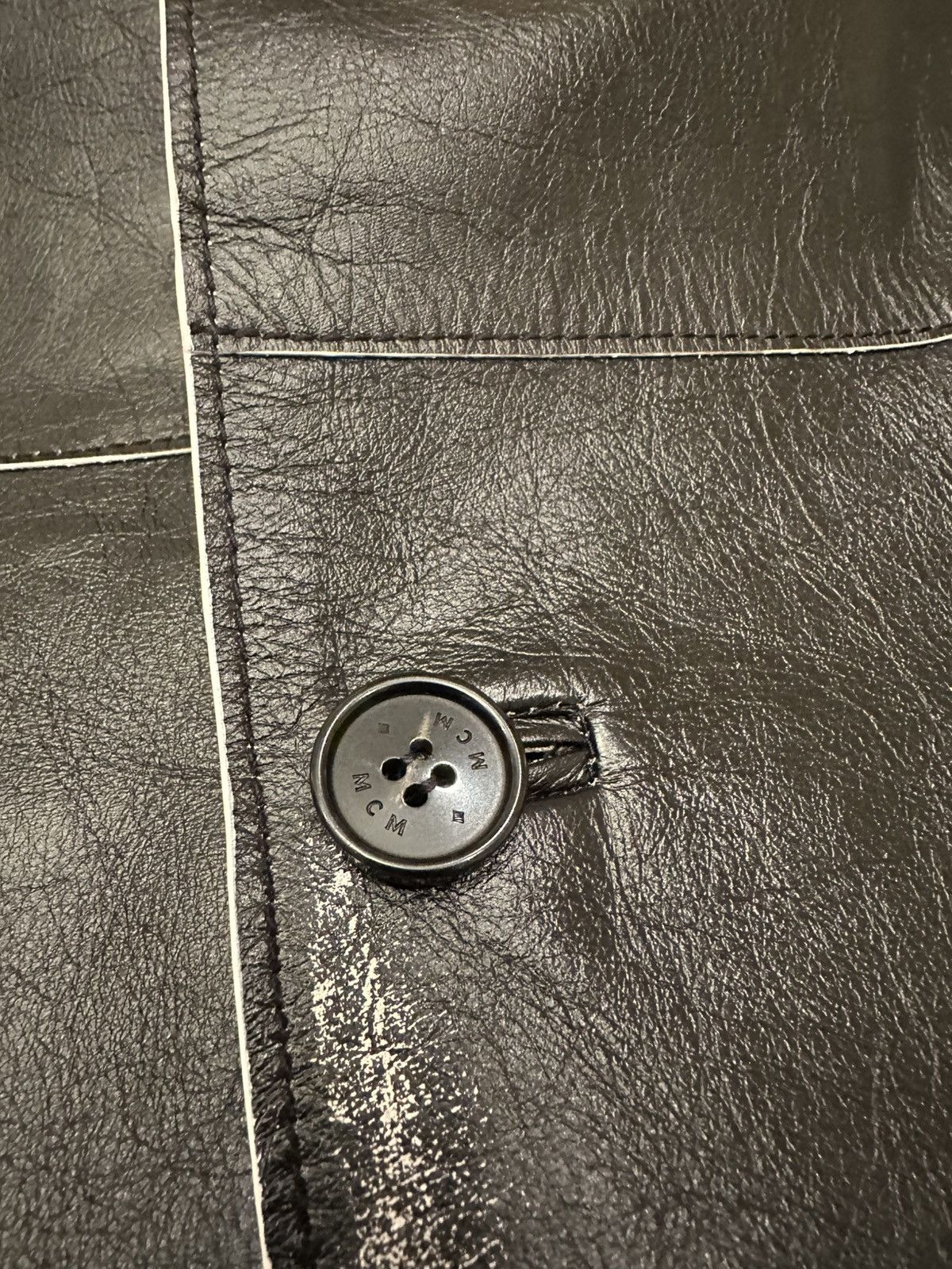 MCM MCM LAMB LEATHER COAT Blazer Size US L / EU 52-54 / 3 - 6 Thumbnail