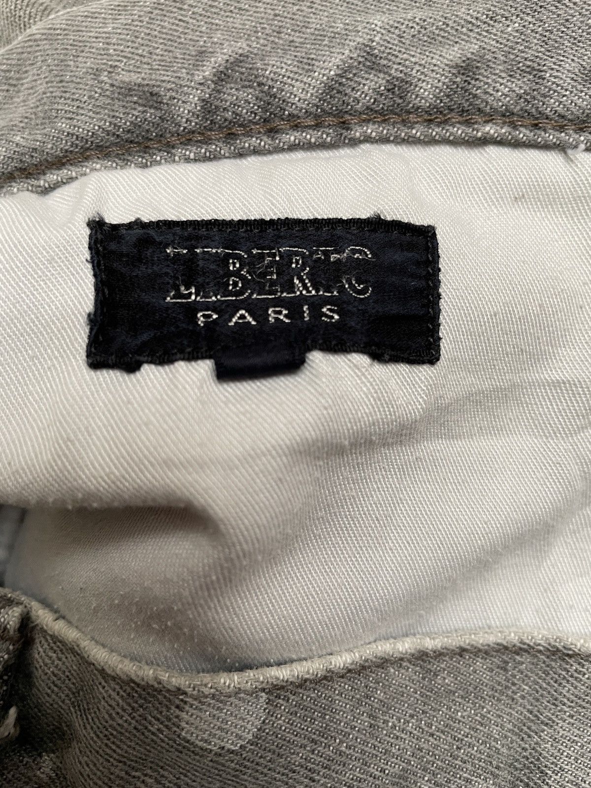 Japanese Brand Vintage Japanese Brand Liberto Painting Jeans 1990s Size US 33 - 13 Thumbnail