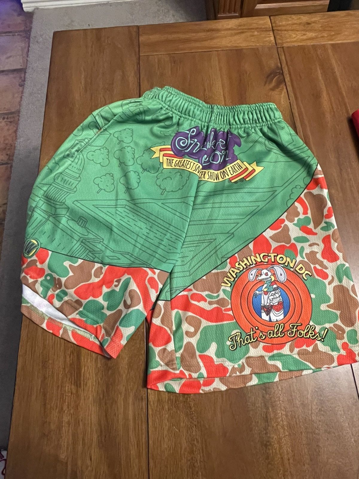 Bape Tapestry outlets Shorts