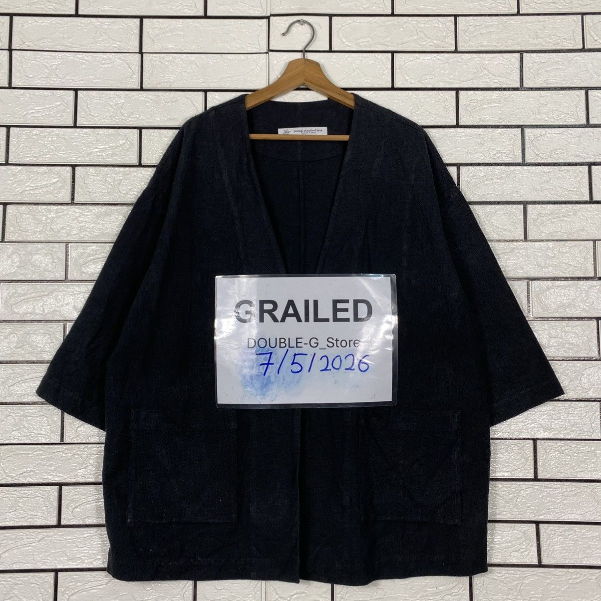 Issey Miyake 📌Vintage Kimono Traditional Indigo Jounal Standard Size US M / EU 48-50 / 2 - 1 Thumbnail