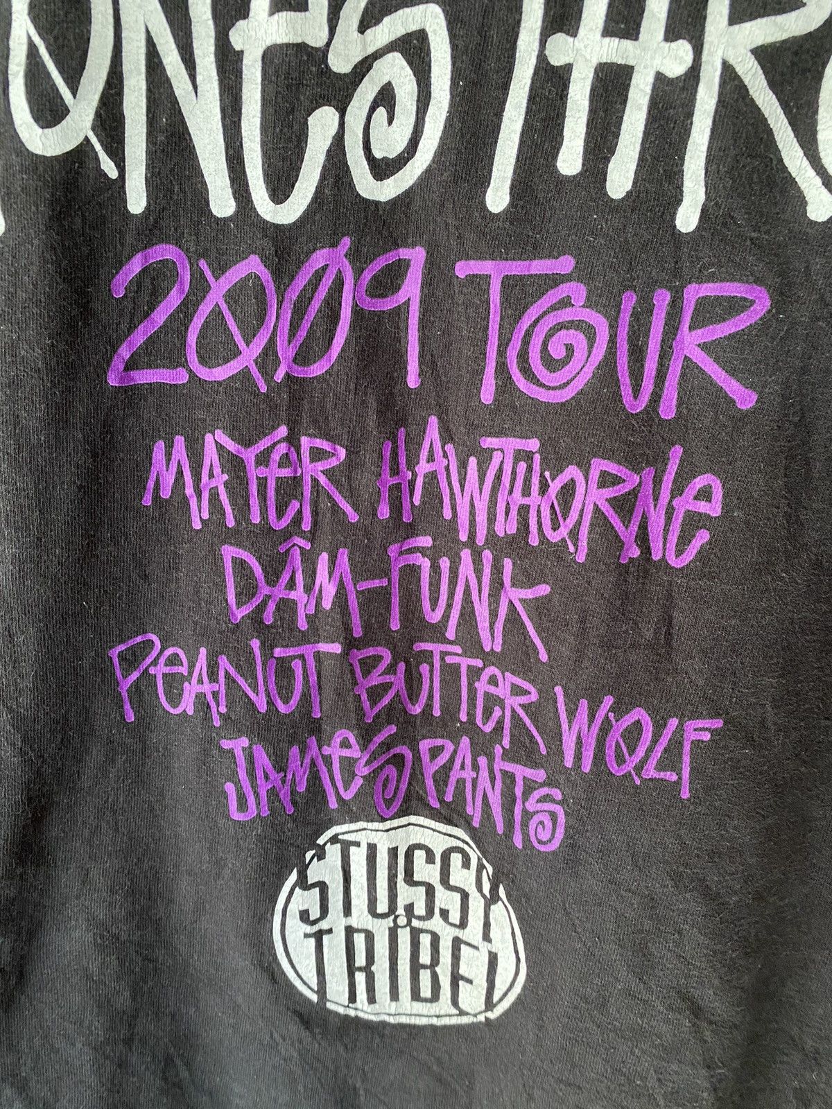 Stussy 2009 Stussy Stone Throw crew band tee tour Japan Size US S / EU 44-46 / 1 - 7 Thumbnail