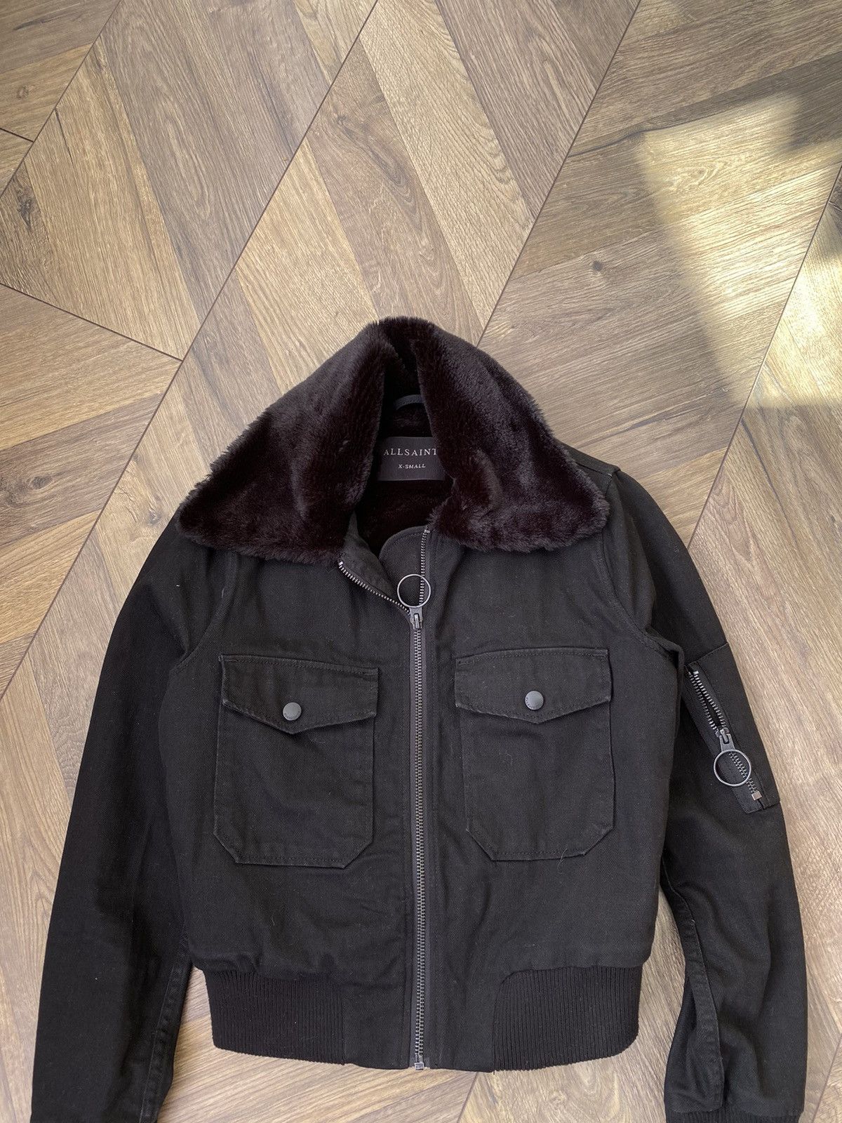 Allsaints × Vintage Vintage AllSaints Women's Archival Jacket Size XS / US 0-2 / IT 36-38 - 5 Thumbnail