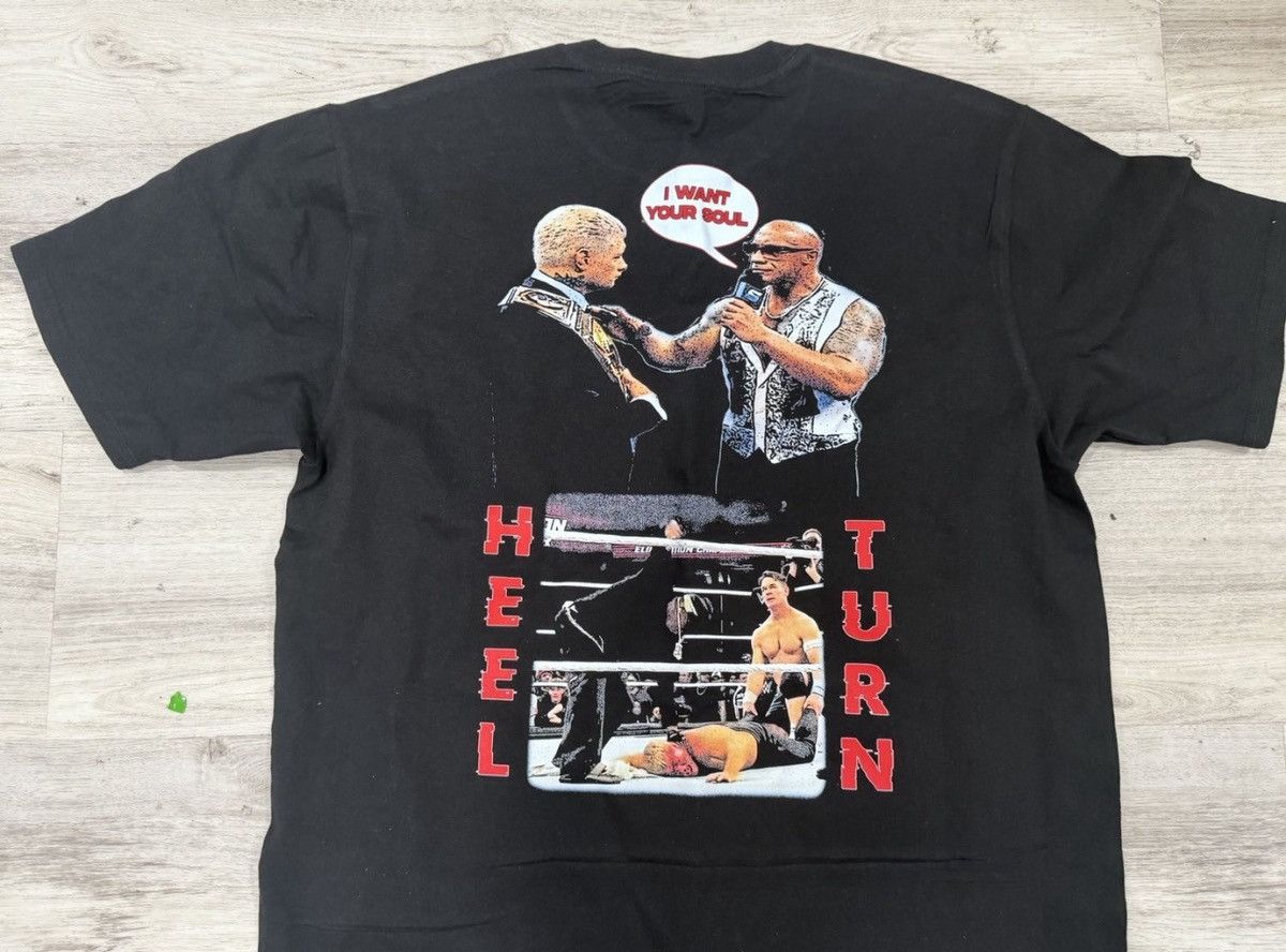 WWE John Cena /Travis Scott WWE heel turn tee Size US XXL / EU 58 / 5 - 3 Thumbnail