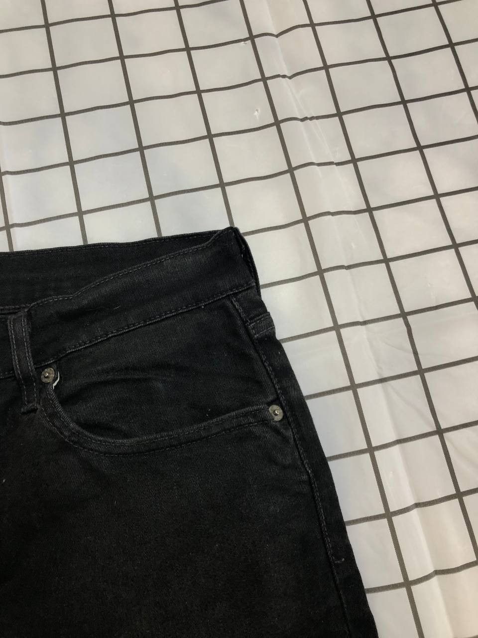 Levi's Mens LEVI STRAUSS 512 Black Stretch Denim Big E Jeans Size US 34 / EU 50 - 12 Thumbnail
