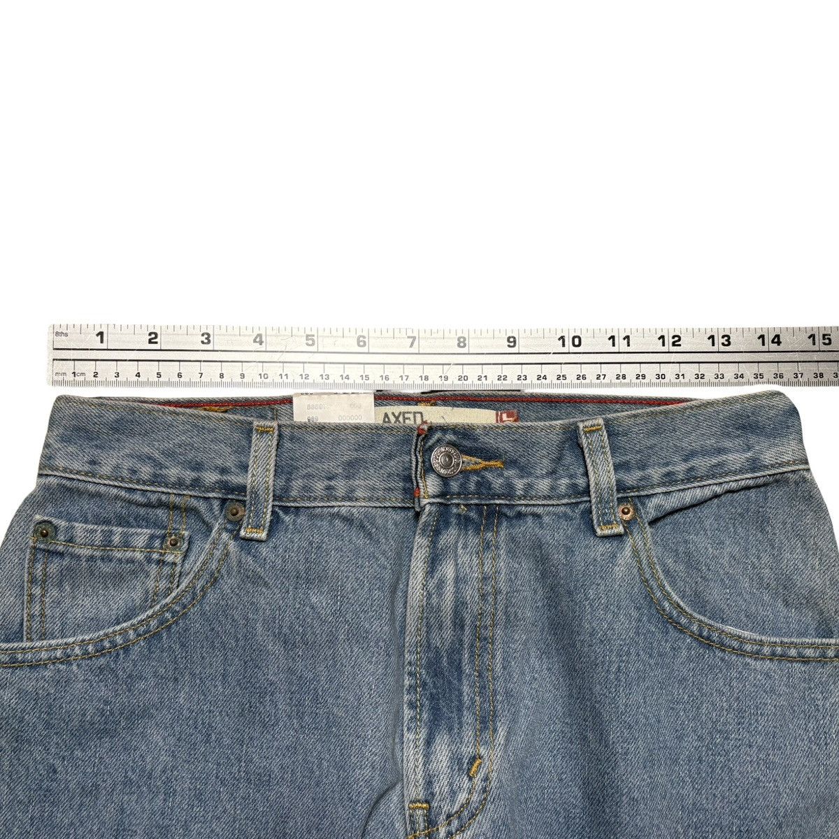 Levi's Vintage Y2K Levi's 550 Relaxed Tapered Light Wash Jeans Size 28" / US 6 / IT 42 - 6 Thumbnail