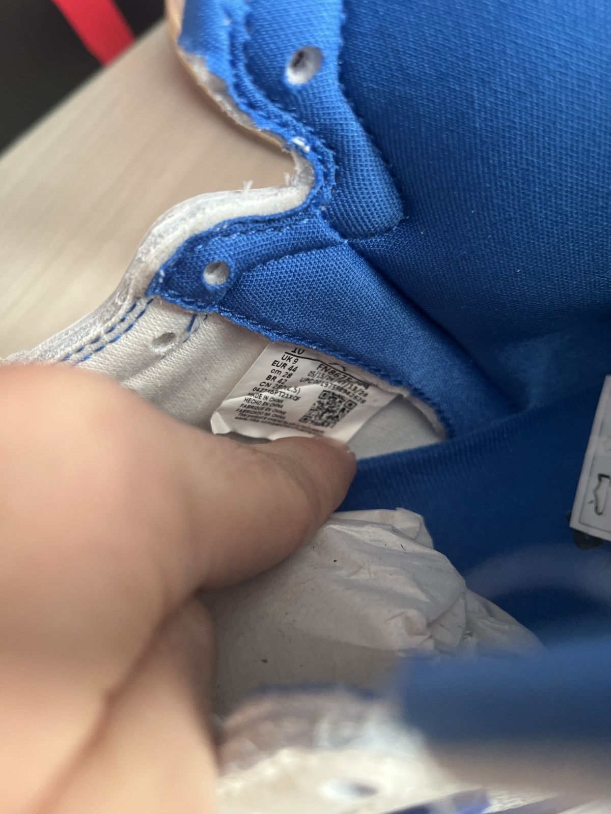 Jordan Brand Jordan Air Ship Pe SP Size US 10 / EU 43 - 7 Thumbnail