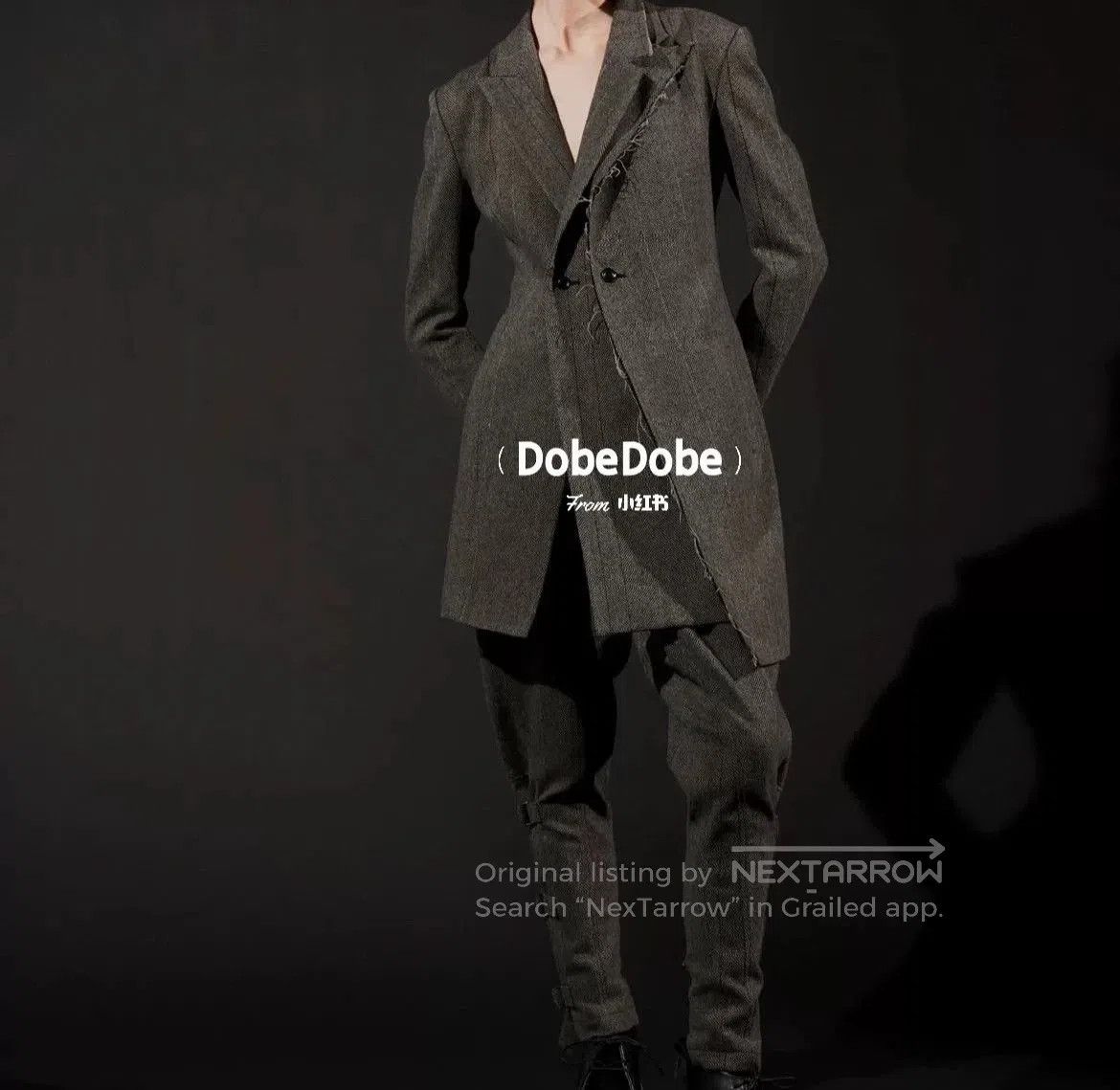 Y's Yohji Yamamoto Y's Asymmetrical Suit Jacket. Size US M / EU 48-50 / 2 - 6 Thumbnail