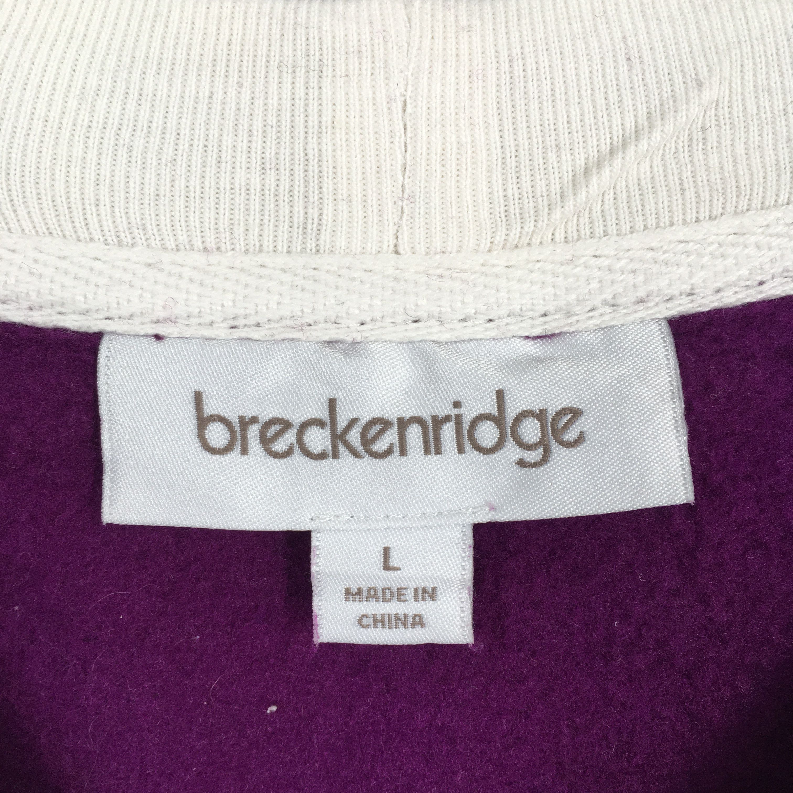 Art Comes First Vintage Breckenridge Floral Purple Sweatshirts Large Size L / US 10 / IT 46 - 5 Thumbnail
