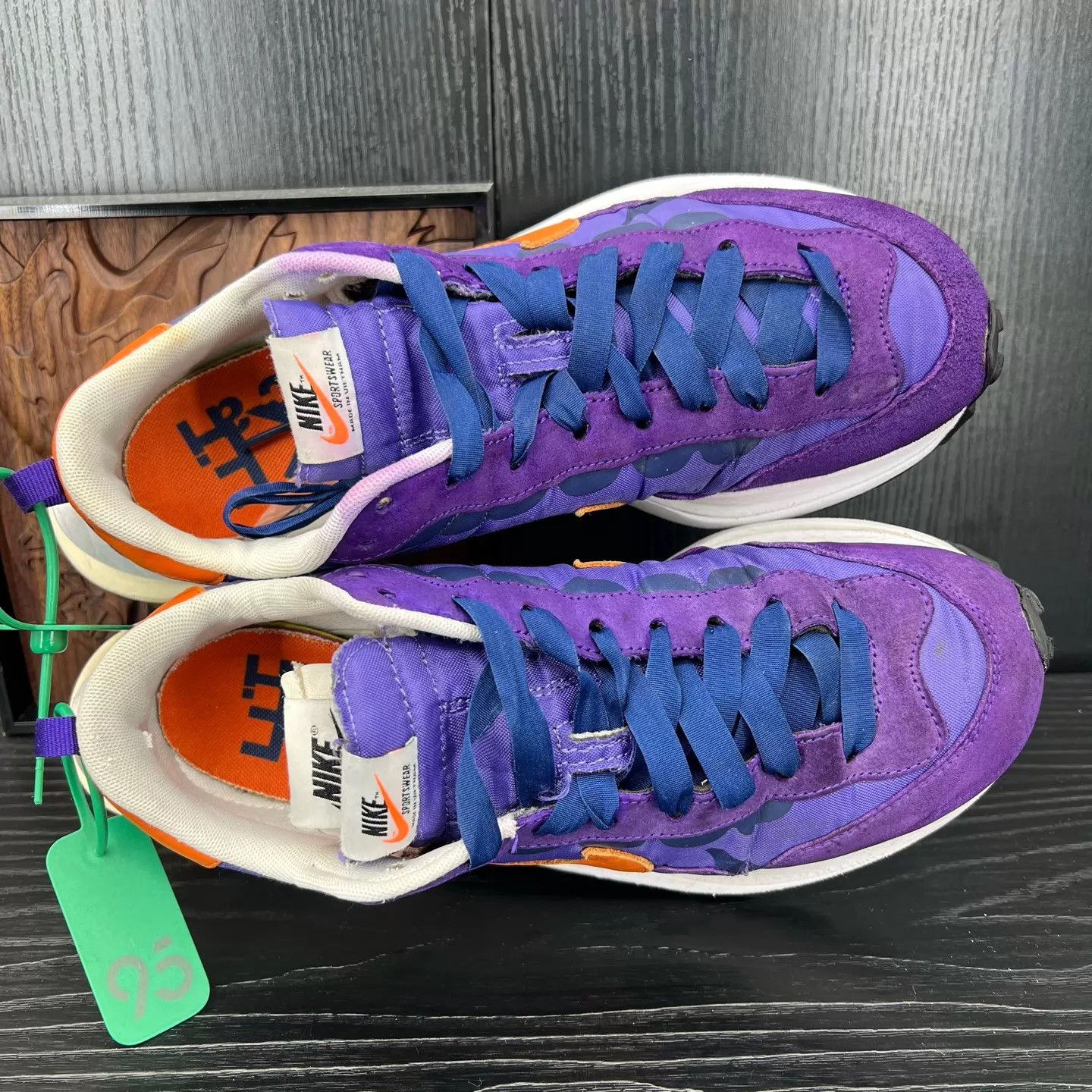 Sacai sacai x Nike vaporwaffle Purple Gold men's 42.5 Size US 9.5 / EU 42-43 - 5 Thumbnail
