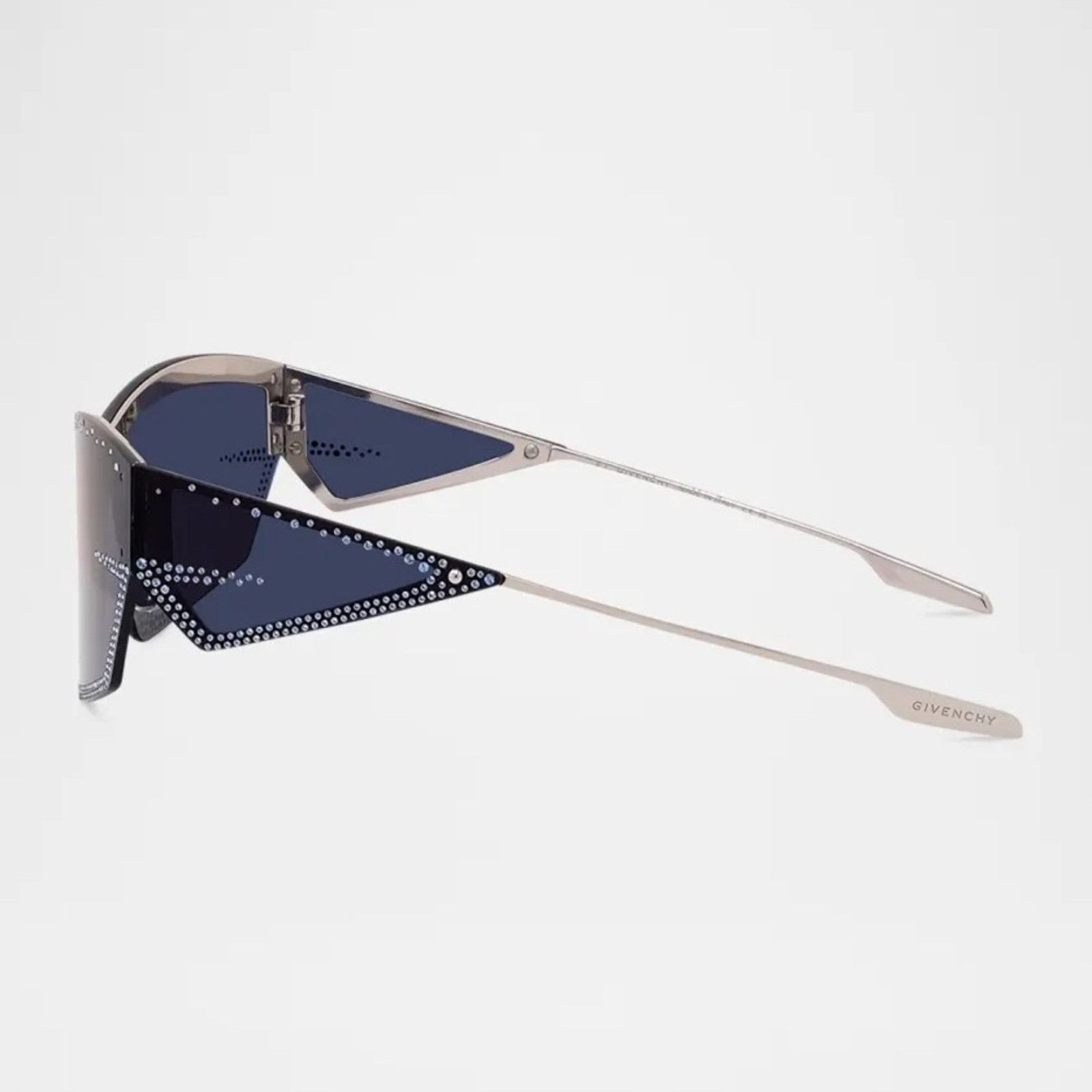 Givenchy New Givenchy GV4100US 16V Stylish Blue Rhinestone Sunglasses Size ONE SIZE - 5 Thumbnail