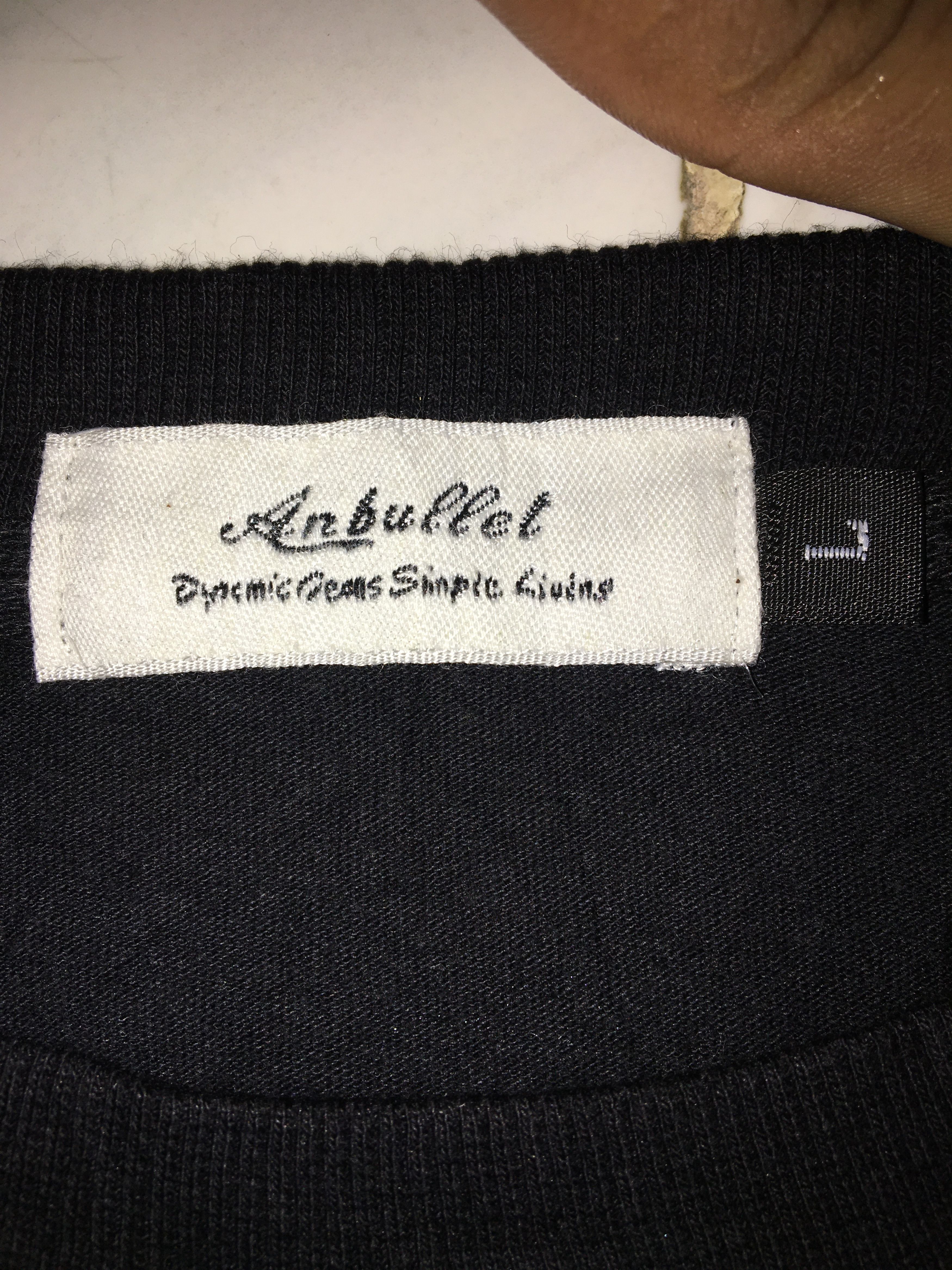 Japanese Brand ANBULLET ZIPPER TSHIRT Size US L / EU 52-54 / 3 - 4 Thumbnail