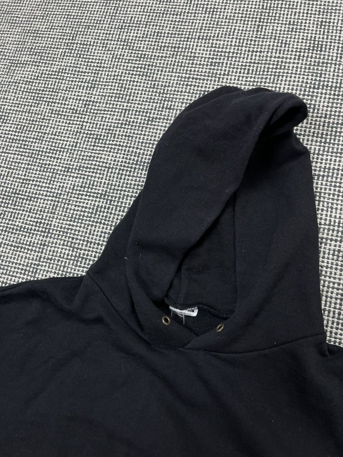 Fruit Of The Loom Black blank boxy FOTL hoodie fruit of the loom vintage Size US XL / EU 56 / 4 - 2 Thumbnail