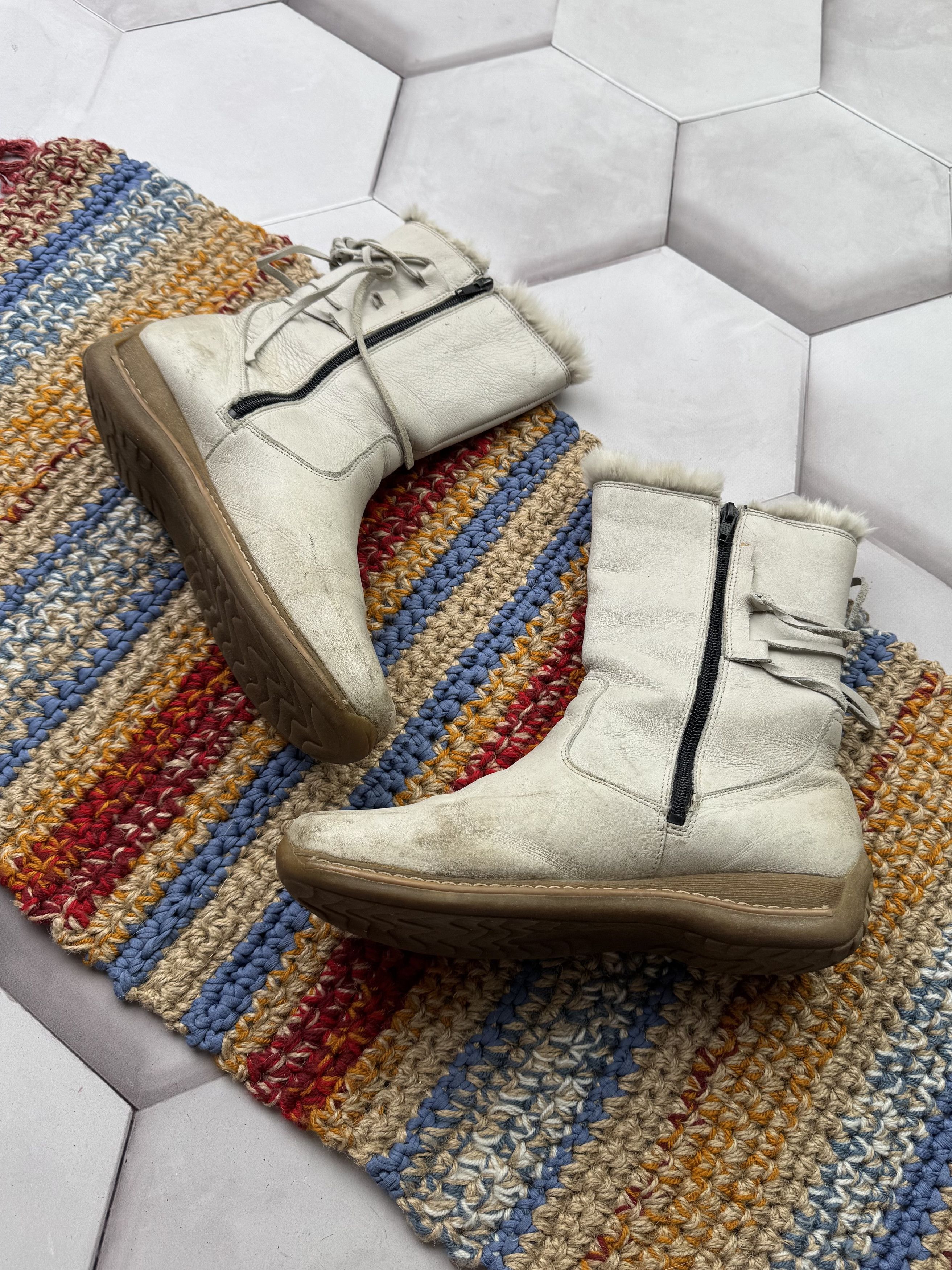 Japanese Brand Vintage Leather Boots (E4) Size US 11 / IT 41 - 4 Thumbnail