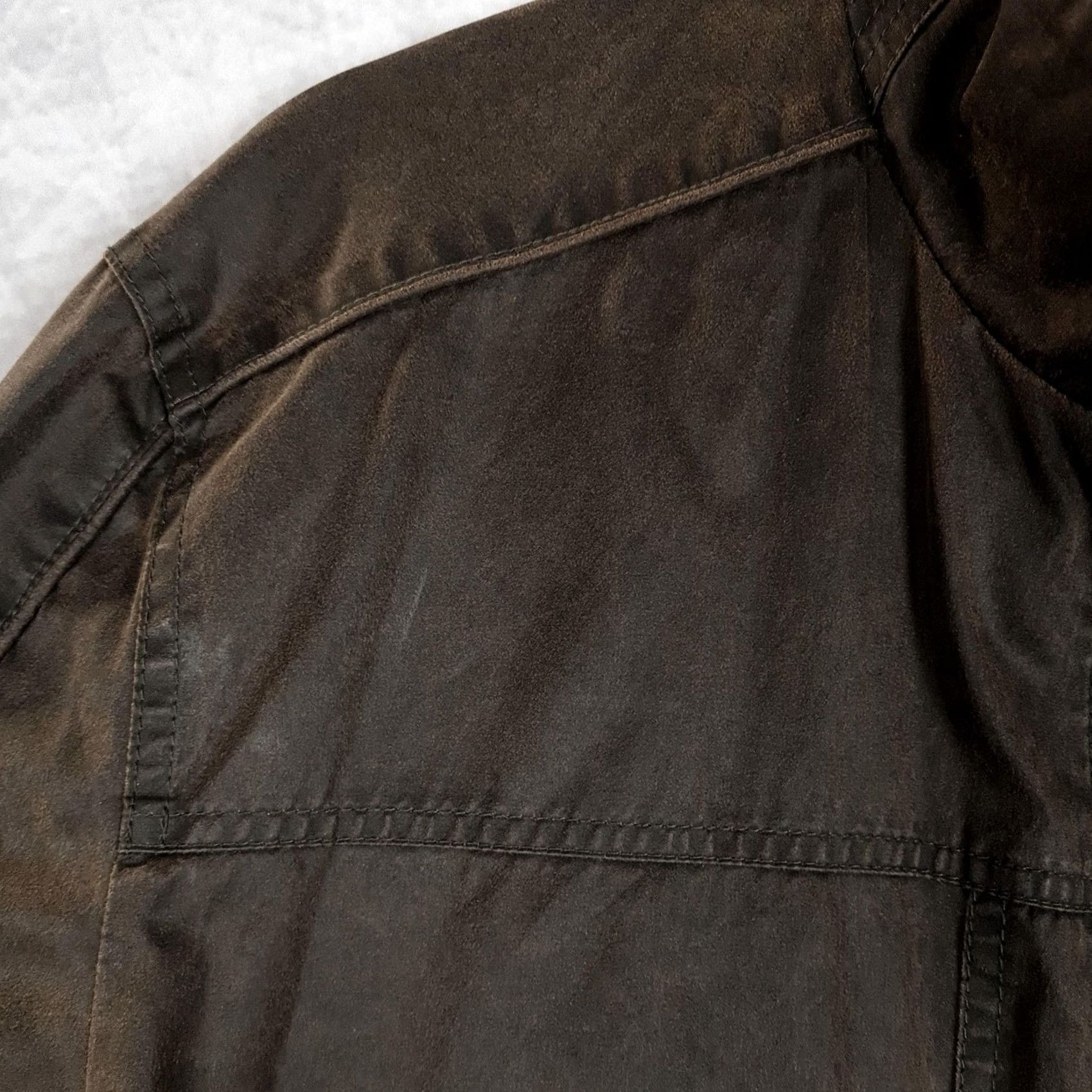 Johnston & Murphy Johnston & Murphy Jacket Mens M Brown Full Zip Lined Collared Windscreen Casual Size US M / EU 48-50 / 2 - 4 Thumbnail