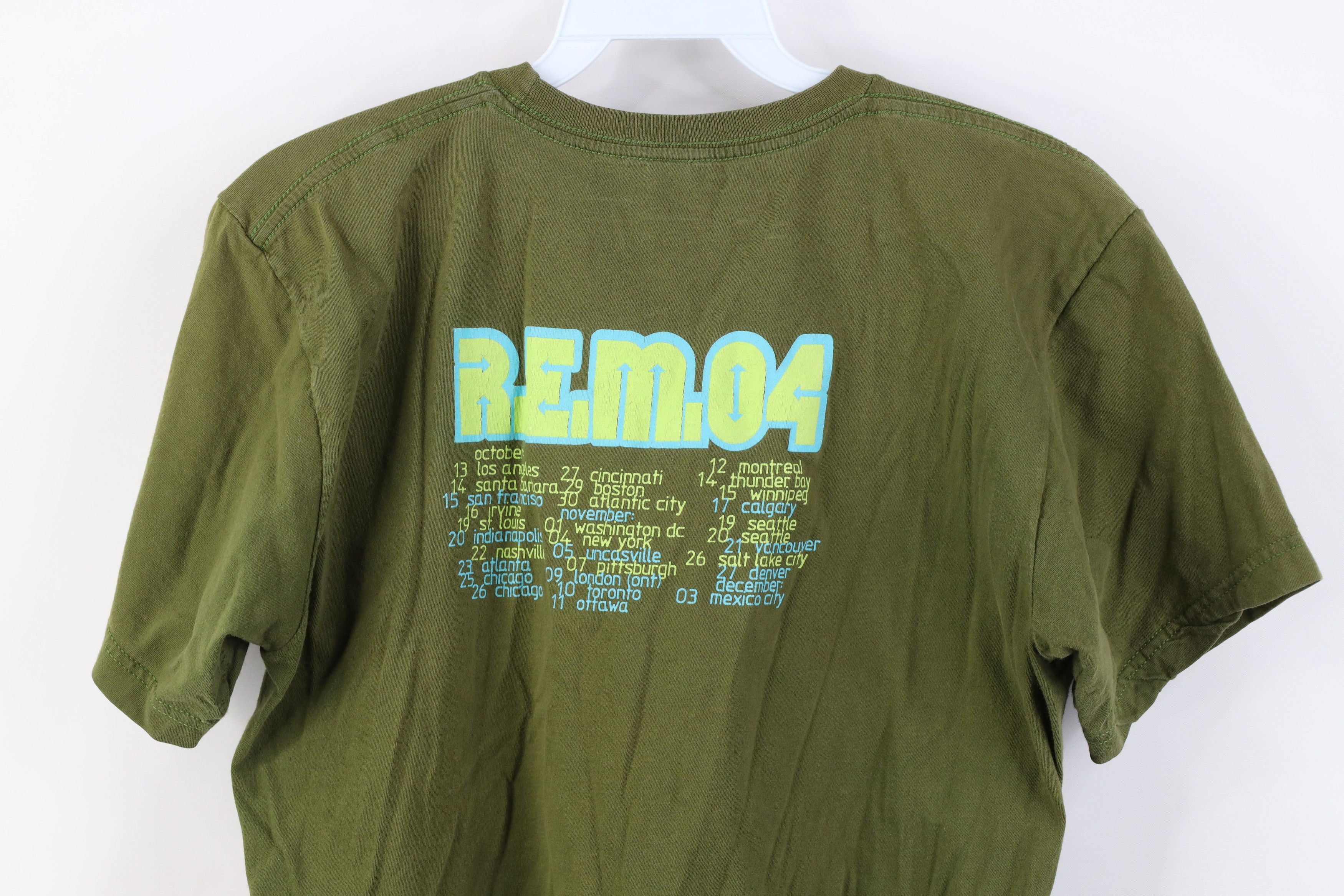 Vintage Vintage Provide The Light You Cannot Resist REM Band T-Shirt Size M / US 6-8 / IT 42-44 - 14 Thumbnail