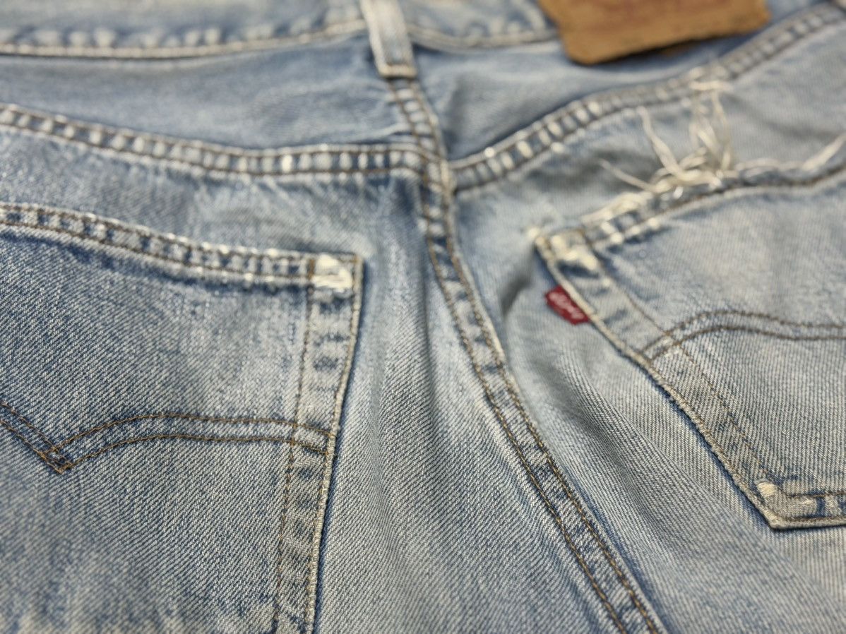 Levi's Vintage 90s Levi's 501 Redline Selvedge Made in USA Size US 28 / EU 44 - 18 Thumbnail