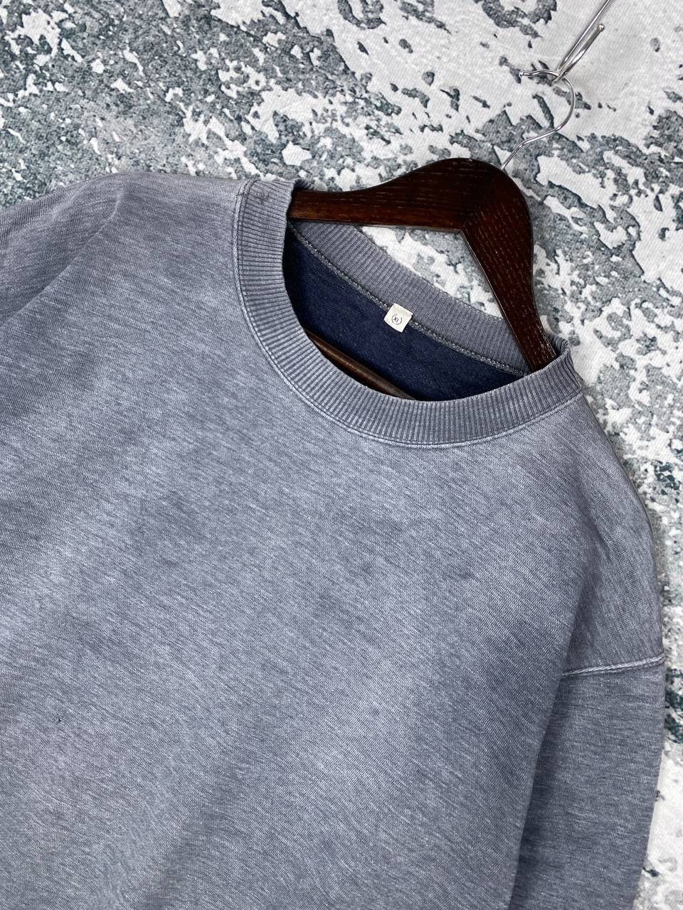 Lemaire × Uniqlo × Vintage Vintage Uniqlo Lemaire Faded Sweatshirts Size US XL / EU 56 / 4 - 2 Thumbnail