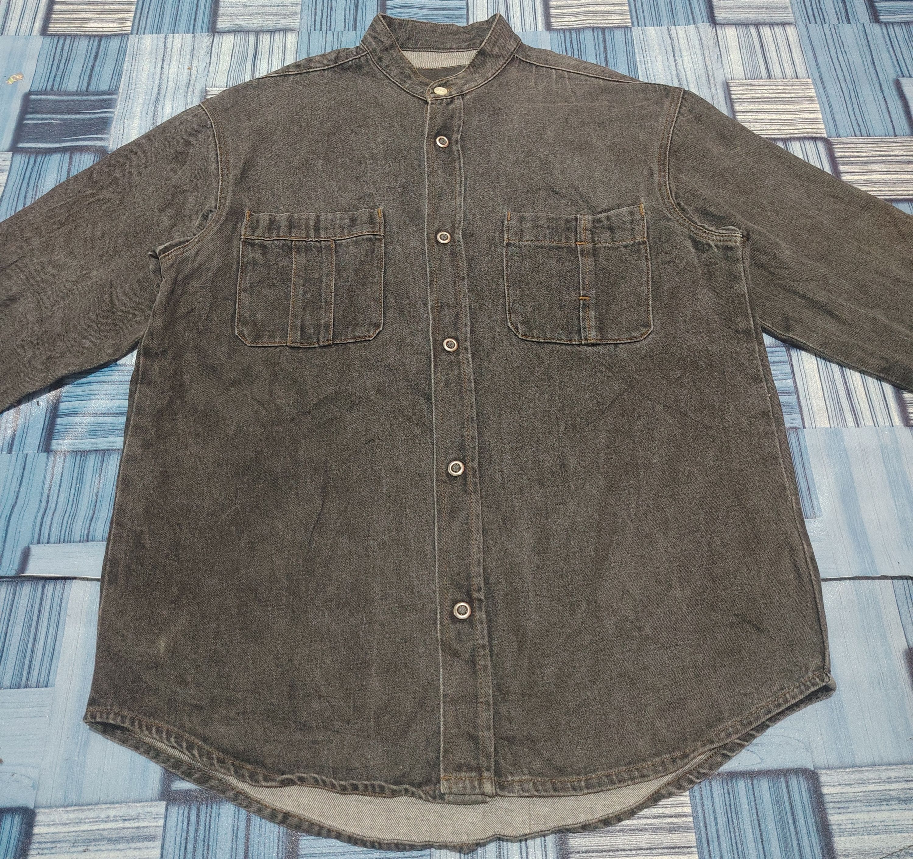 PPFM Japanese PPFM Denim Shirt Button Up Size US L / EU 52-54 / 3 - 3 Thumbnail