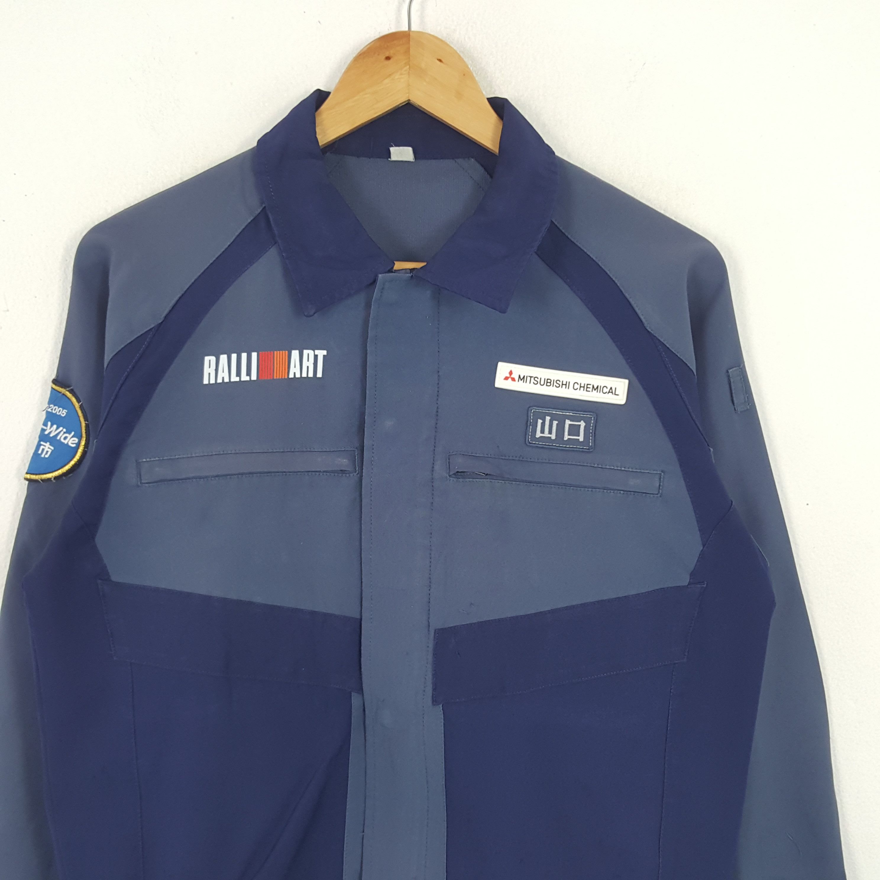 Japanese Brand × Vintage Vintage Mitsubishi RalliArt Racing Japanese Custom Jacket Size US M / EU 48-50 / 2 - 4 Thumbnail