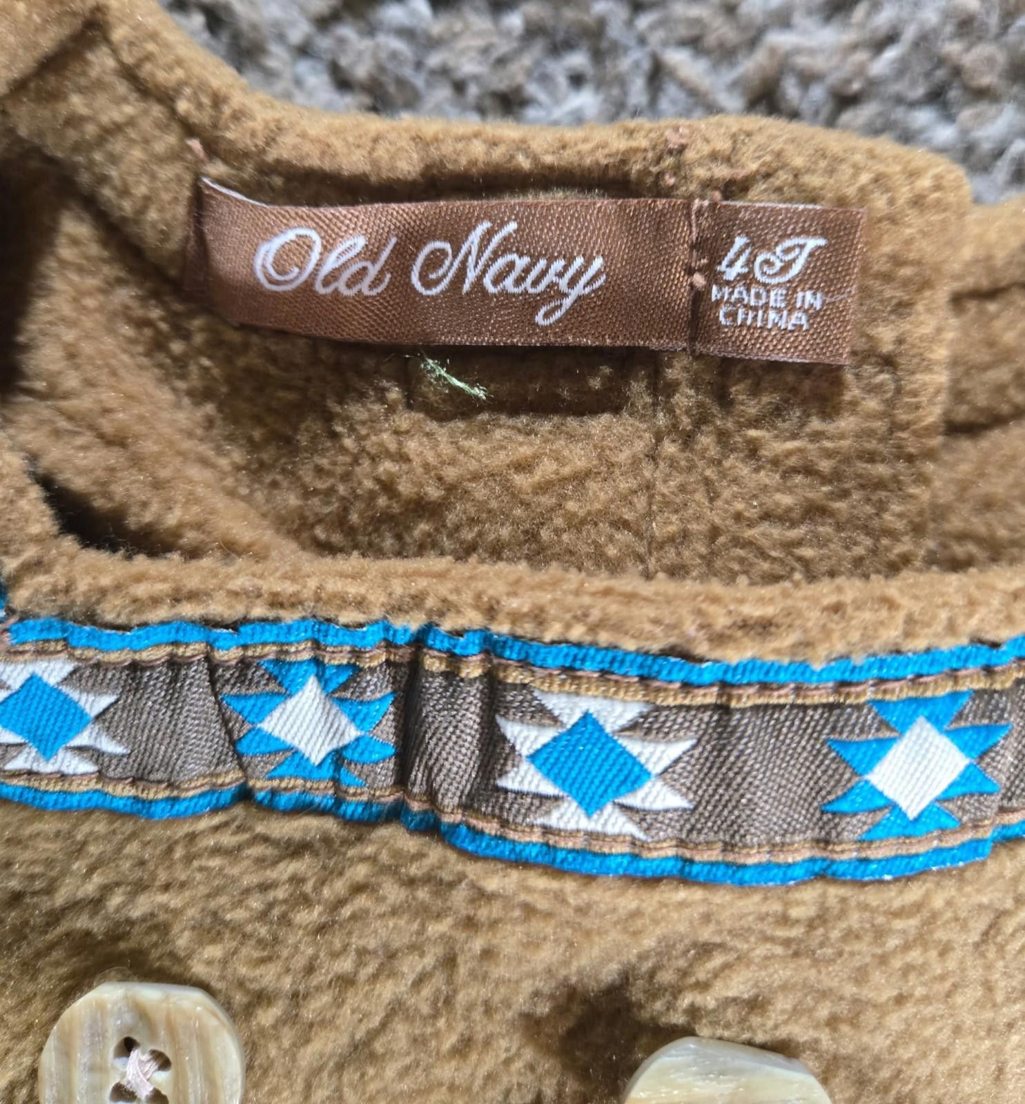 Old Navy Old Navy 2006 native american indian costume Girls 4T Size ONE SIZE - 6 Thumbnail