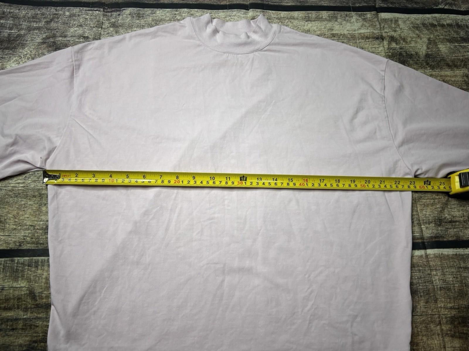 Cos Cos Top T-Shirt Womens XS Pink Mock Neck Oversized Stretch Size XS / US 0-2 / IT 36-38 - 9 Thumbnail