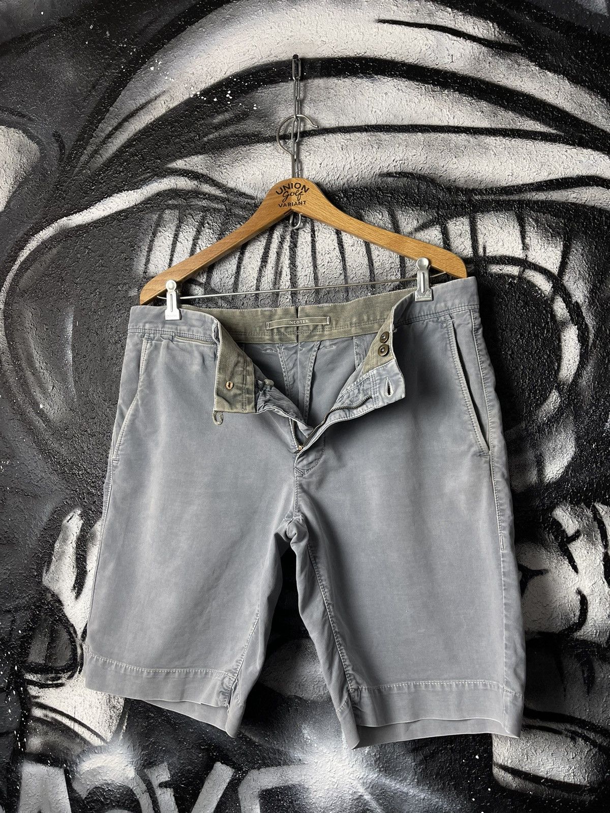 Incotex Incotex Slacks Washed Cotton Chino Shorts Men’s Size 36 Size US 36 / EU 52 - 1 Thumbnail