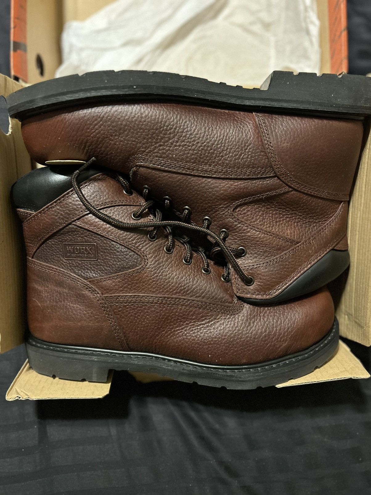 Red Wing Red Wing Steel Toe Work Boots Size US 15 / EU 48 - 5 Thumbnail