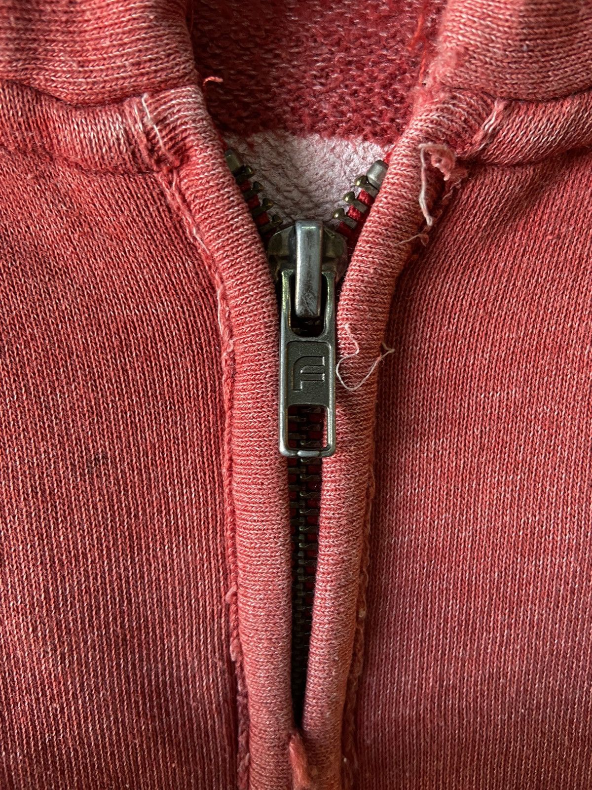 Japanese Brand × Vintage Vintage 90s hoodie distressed sun faded Size US XS / EU 42 / 0 - 8 Thumbnail