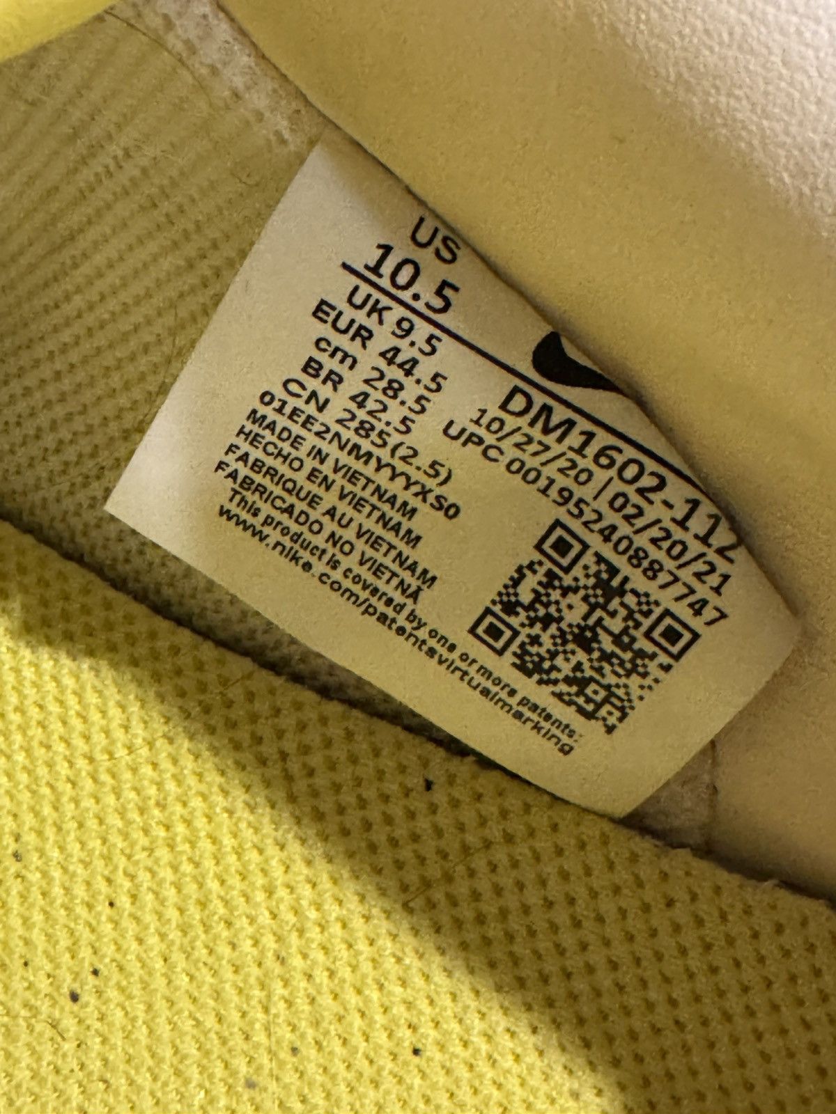 Nike × Off-White Nike Dunk Low Off-White Lot 10 of 50 Size US 10.5 / EU 43-44 - 13 Thumbnail
