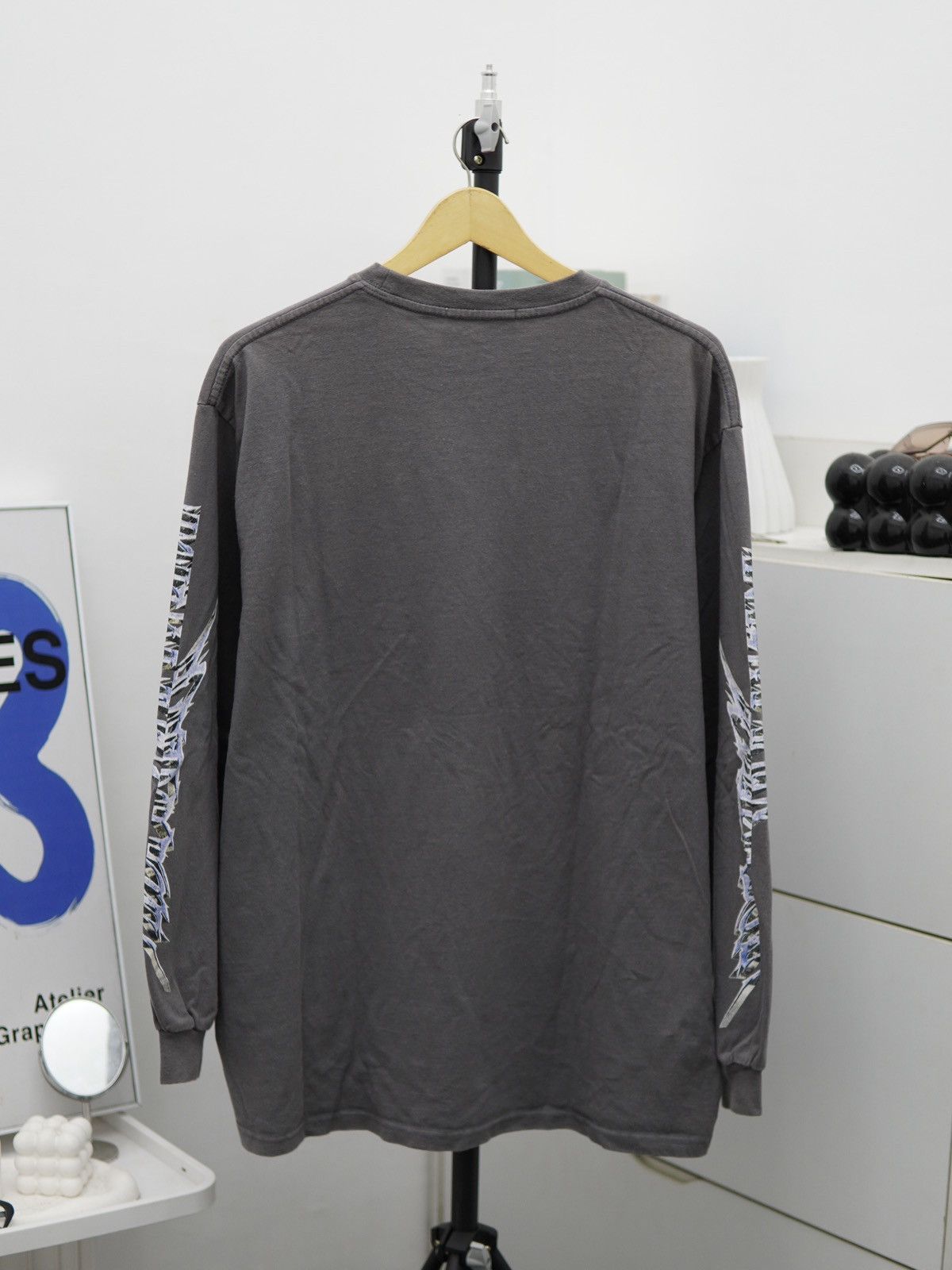 Japanese Brand Made Extreme x Black Air Aesthetic Angle Longsleeve Tee Size US XL / EU 56 / 4 - 6 Thumbnail
