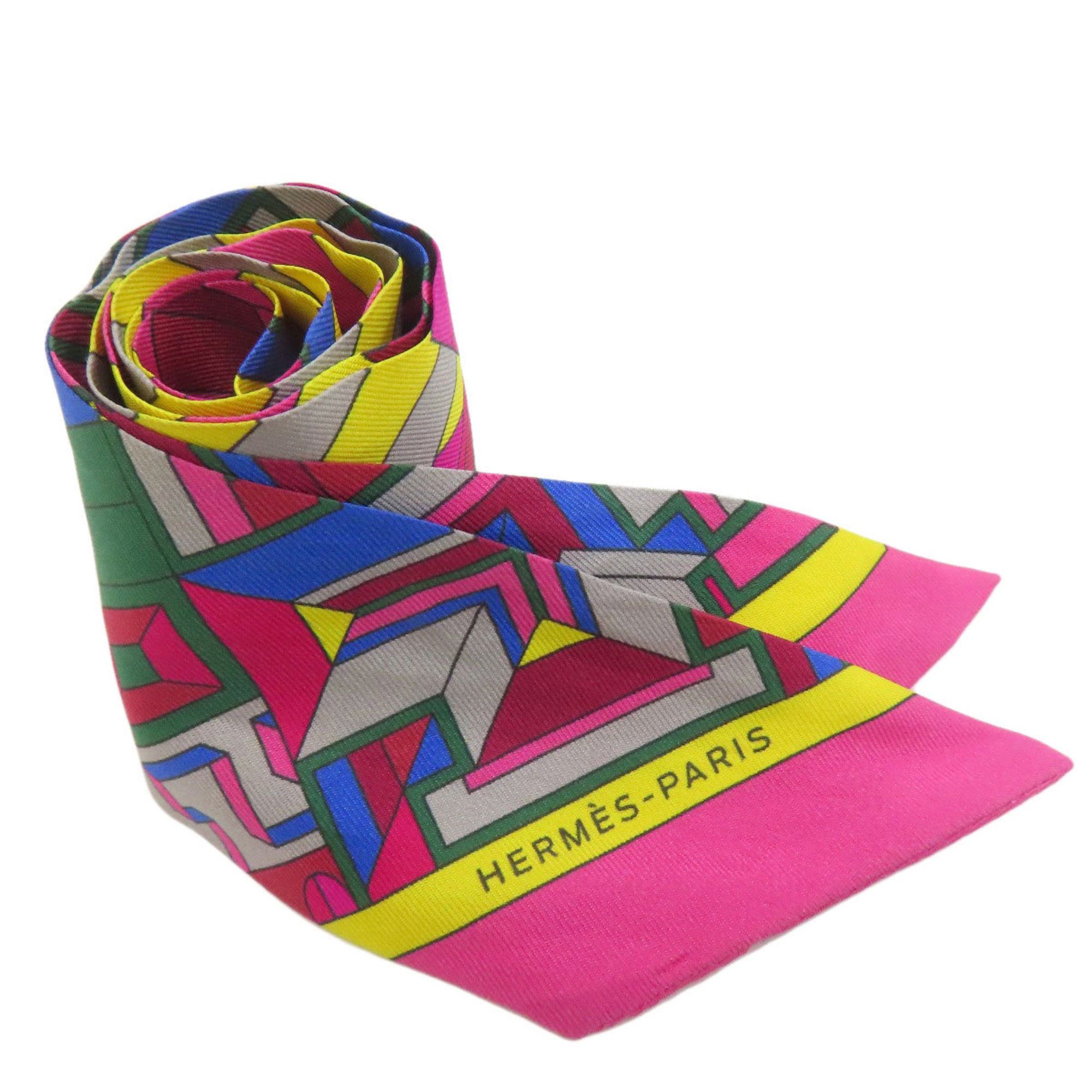 Hermes Twilly Scarf/Muffler Silk Women's HERMES