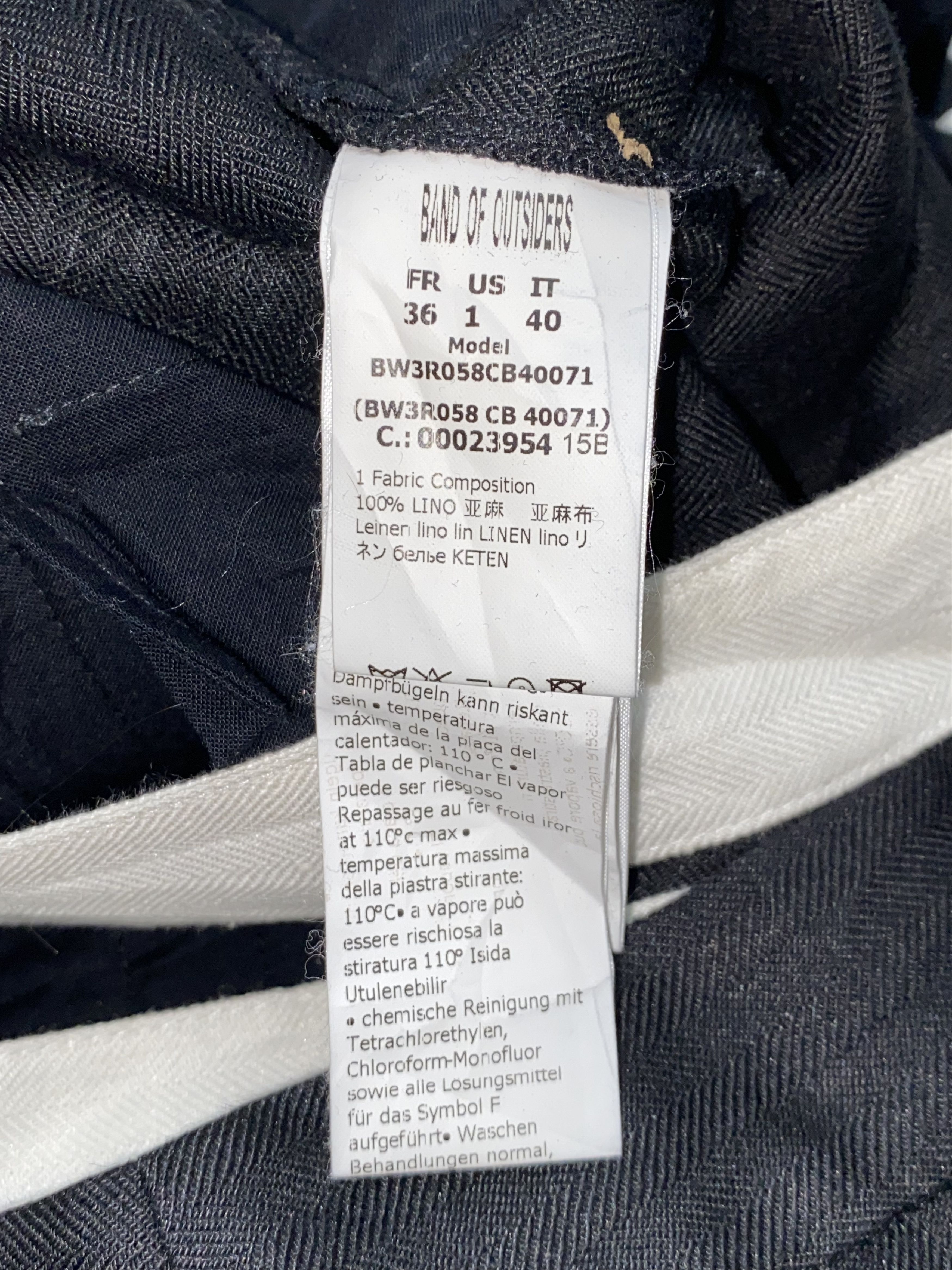 Maison Margiela Maison Margiela x Band Of Outsiders Jumpsuit Size US 26 / EU 42 - 8 Thumbnail